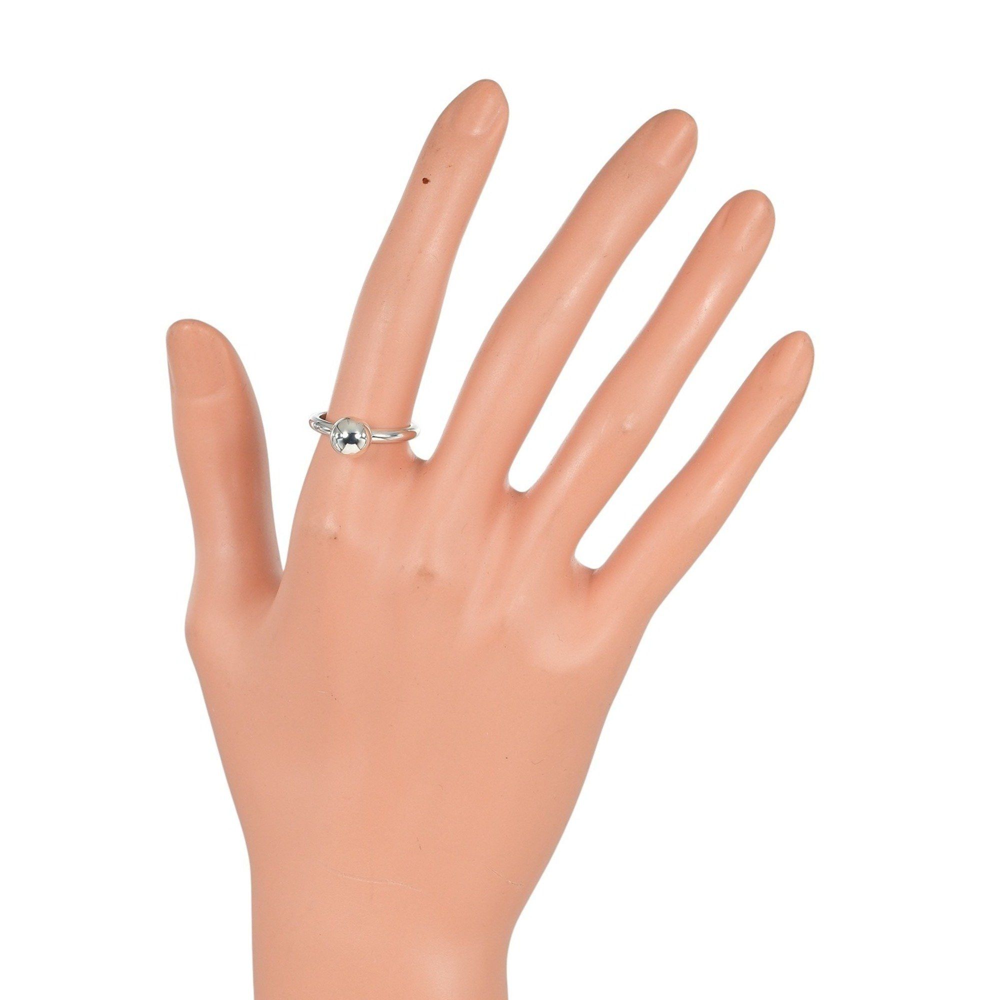 Tiffany & Co. Tiffany & Co. Hardware Ball Ring, Size 11, 925 Sterling Silver, Approx. 3g, Women's Size ONE SIZE - 2 Thumbnail