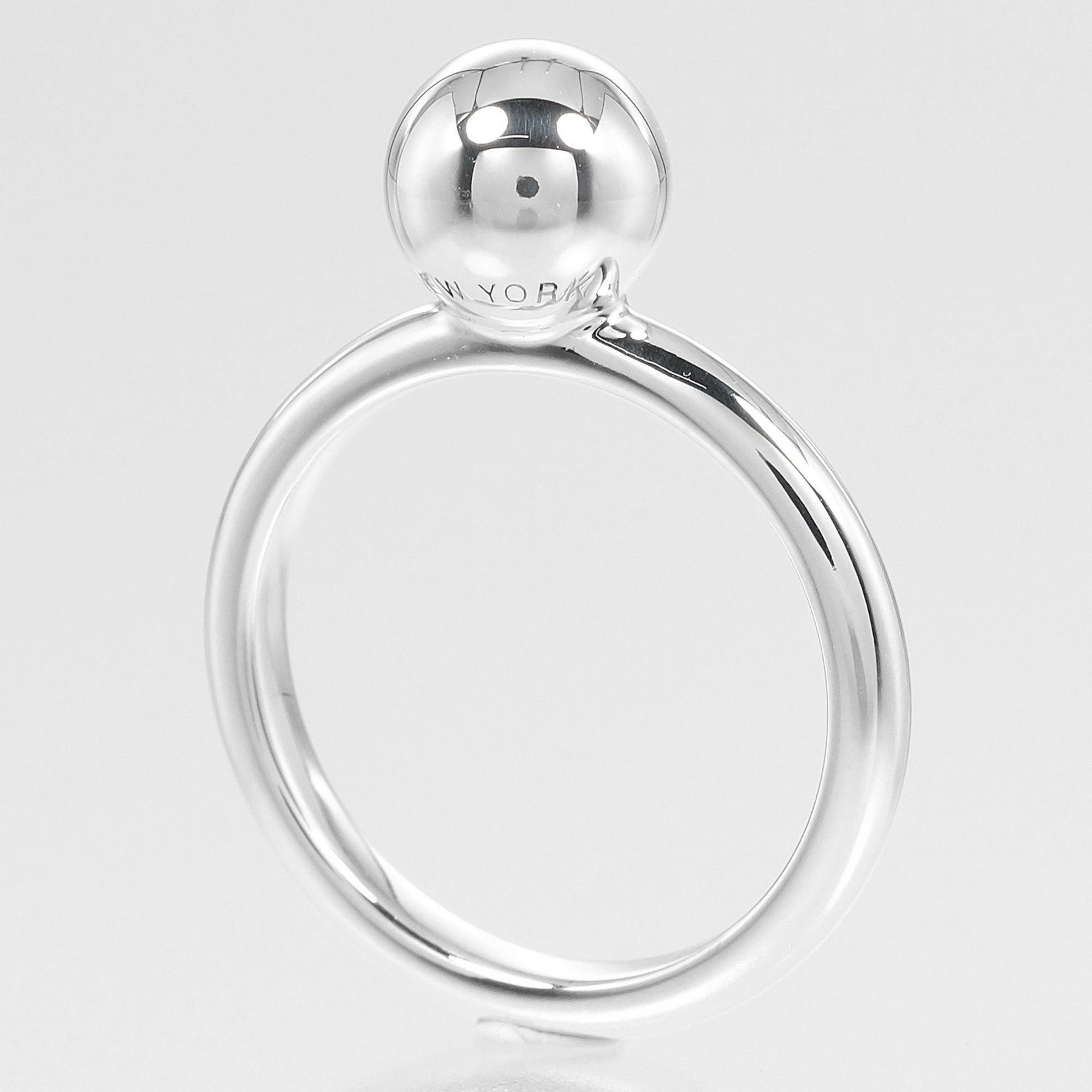 Tiffany & Co. Tiffany & Co. Hardware Ball Ring, Size 11, 925 Sterling Silver, Approx. 3g, Women's Size ONE SIZE - 3 Thumbnail