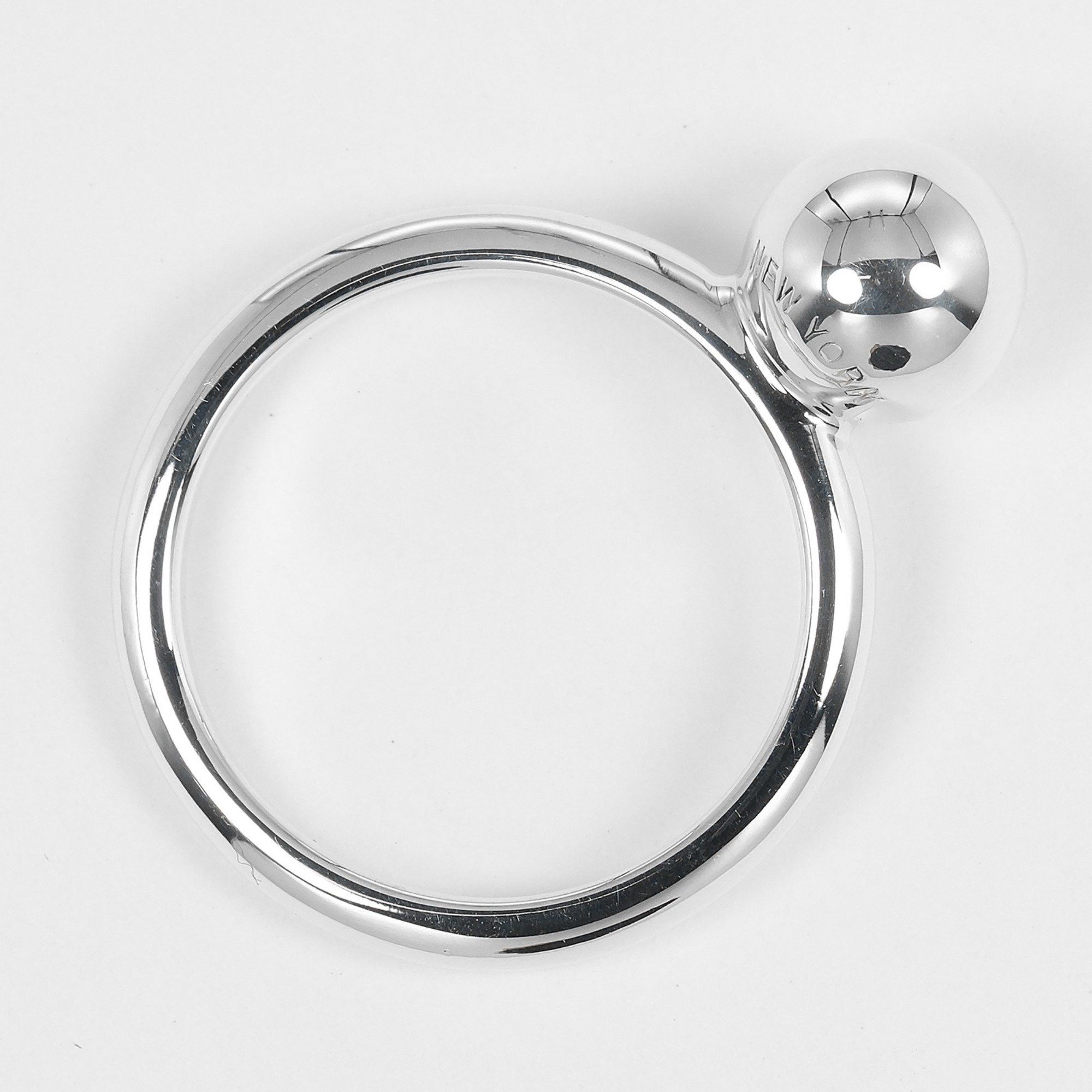 Tiffany & Co. Tiffany & Co. Hardware Ball Ring, Size 11, 925 Sterling Silver, Approx. 3g, Women's Size ONE SIZE - 7 Thumbnail