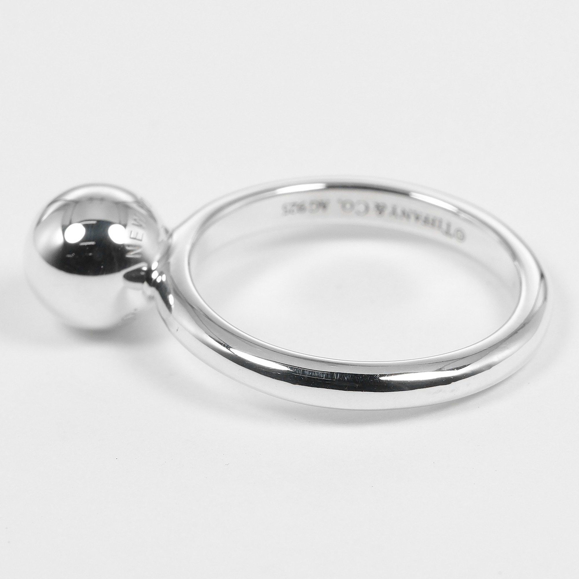Tiffany & Co. Tiffany & Co. Hardware Ball Ring, Size 11, 925 Sterling Silver, Approx. 3g, Women's Size ONE SIZE - 5 Thumbnail