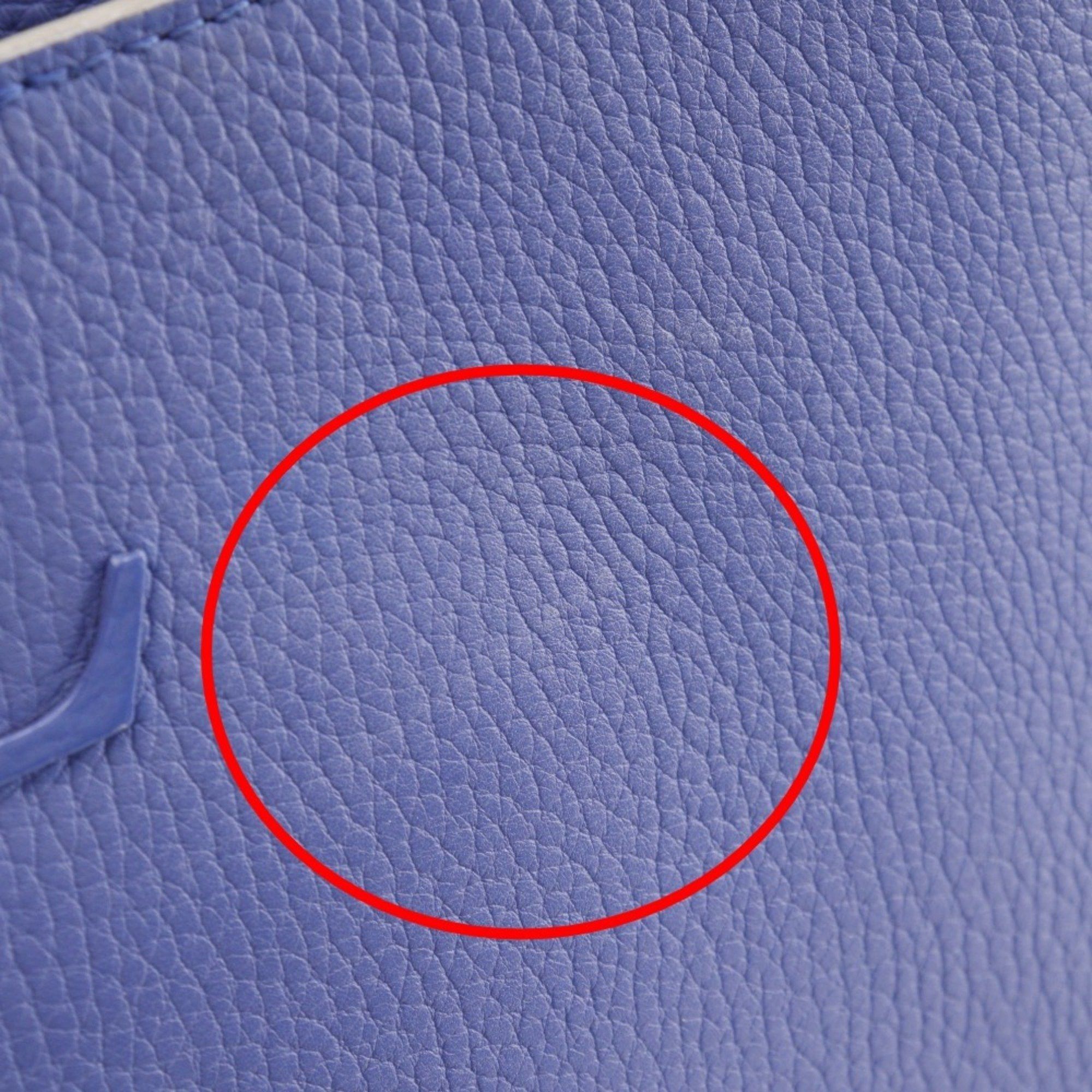 Louis Vuitton Louis Vuitton Capucines MM Handbag, Parnassus x Taurillon Leather, Made in France, 2015, Blue/White, AH5105, A5, Flap, CAPCSINE MM, Women's Size ONE SIZE - 12 Thumbnail