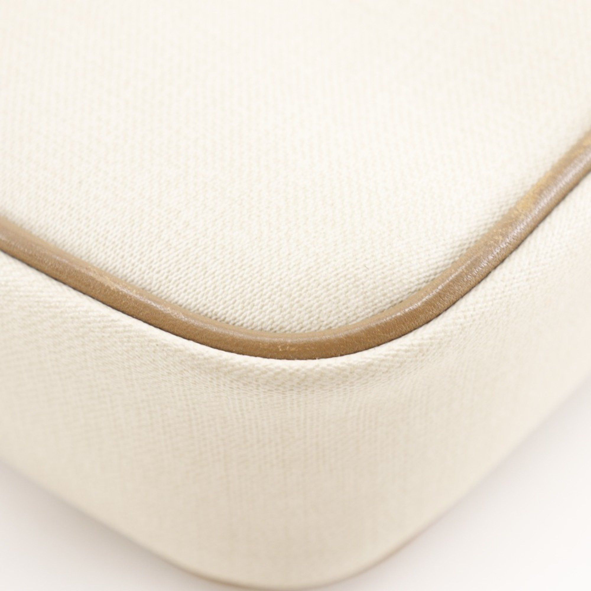 Dior Christian Dior CD logo shoulder bag, vintage PVC, made in France, beige, with zipper, logo, for women. Size ONE SIZE - 4 Thumbnail