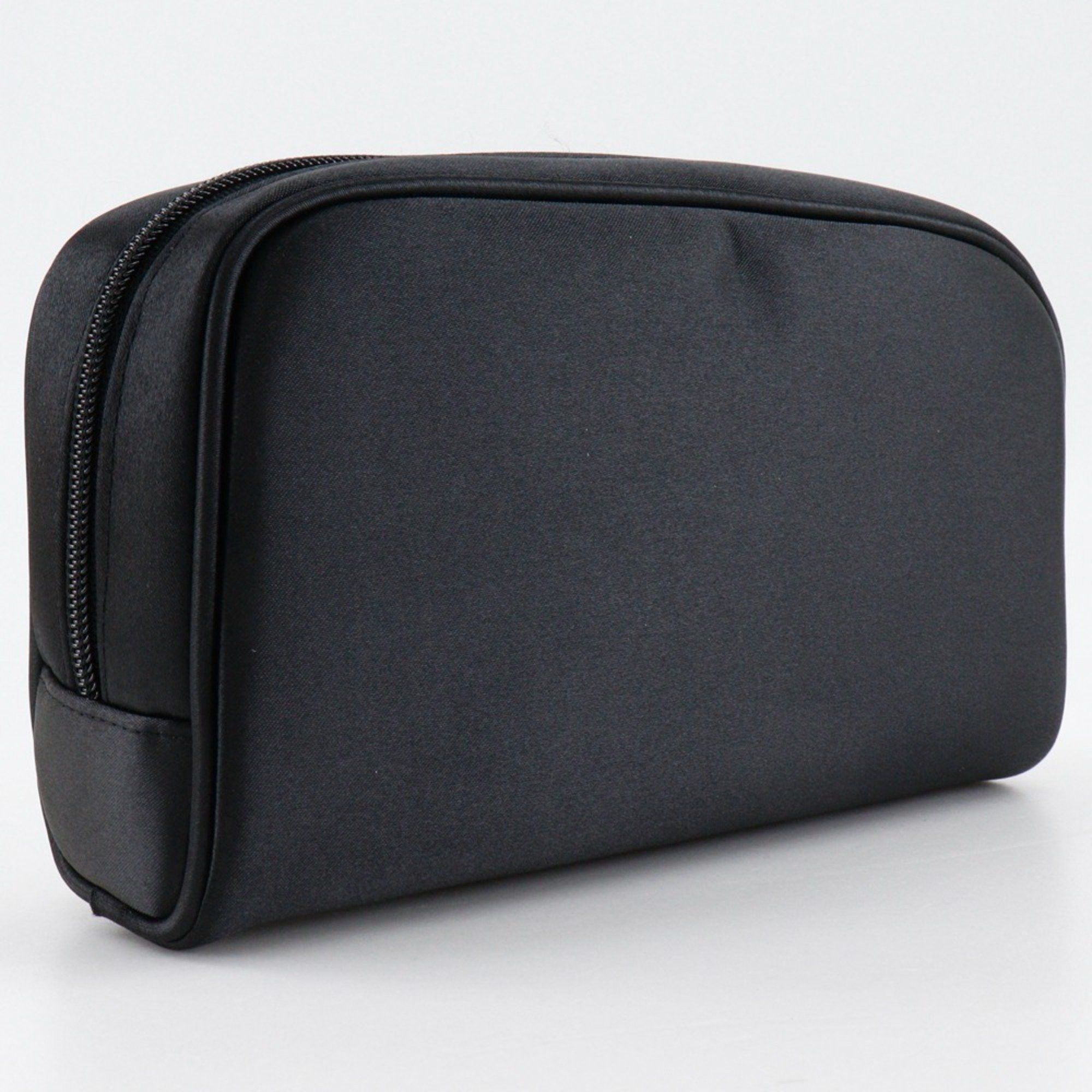 Chanel CHANEL Mademoiselle Pouch, Novelty, Nylon, Black, Zipper, Mademoiselle, Women's Size ONE SIZE - 3 Thumbnail