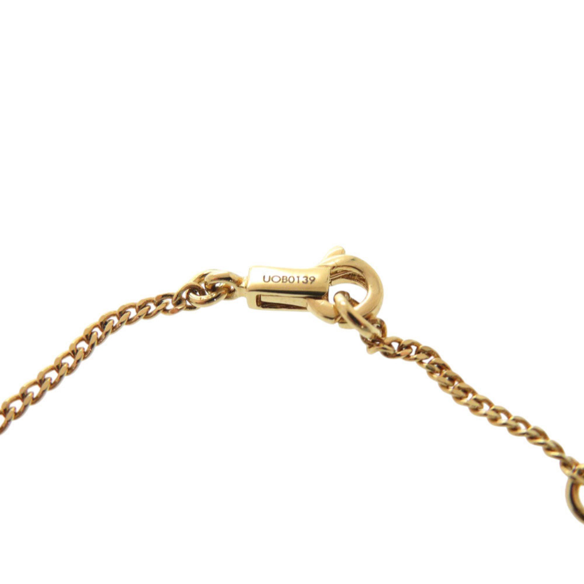 Celine Like new Celine Alphabet P Initial Bracelet 46B0P6BRA GP Gold 0630 CELINE Size ONE SIZE - 4 Thumbnail