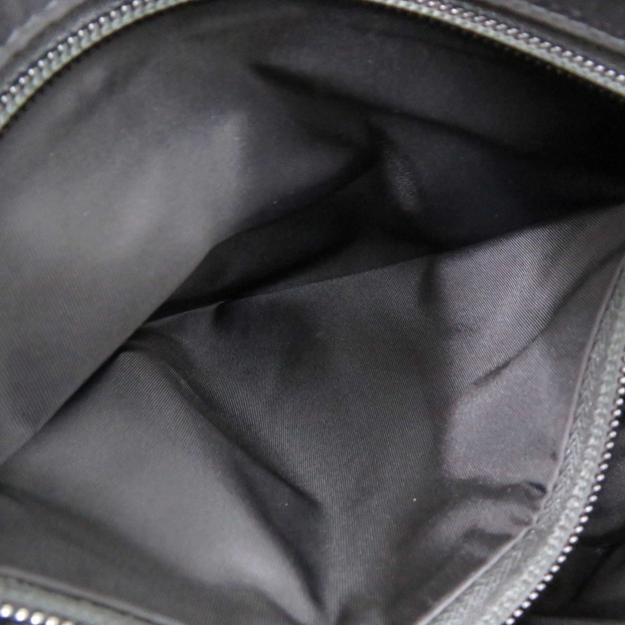 Gucci Gucci GG pattern Guccissima 510342 shoulder bag in leather and nylon, black, 1162 GUCCI Size ONE SIZE - 6 Thumbnail