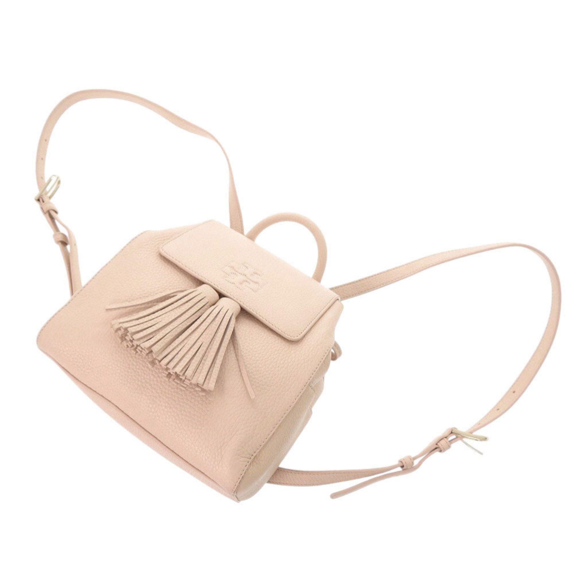 Tory Burch Like new Tory Burch THEA MINI 55367 Leather Sweet Melon Backpack/Daypack, Pink, 1020 Size ONE SIZE - 5 Thumbnail