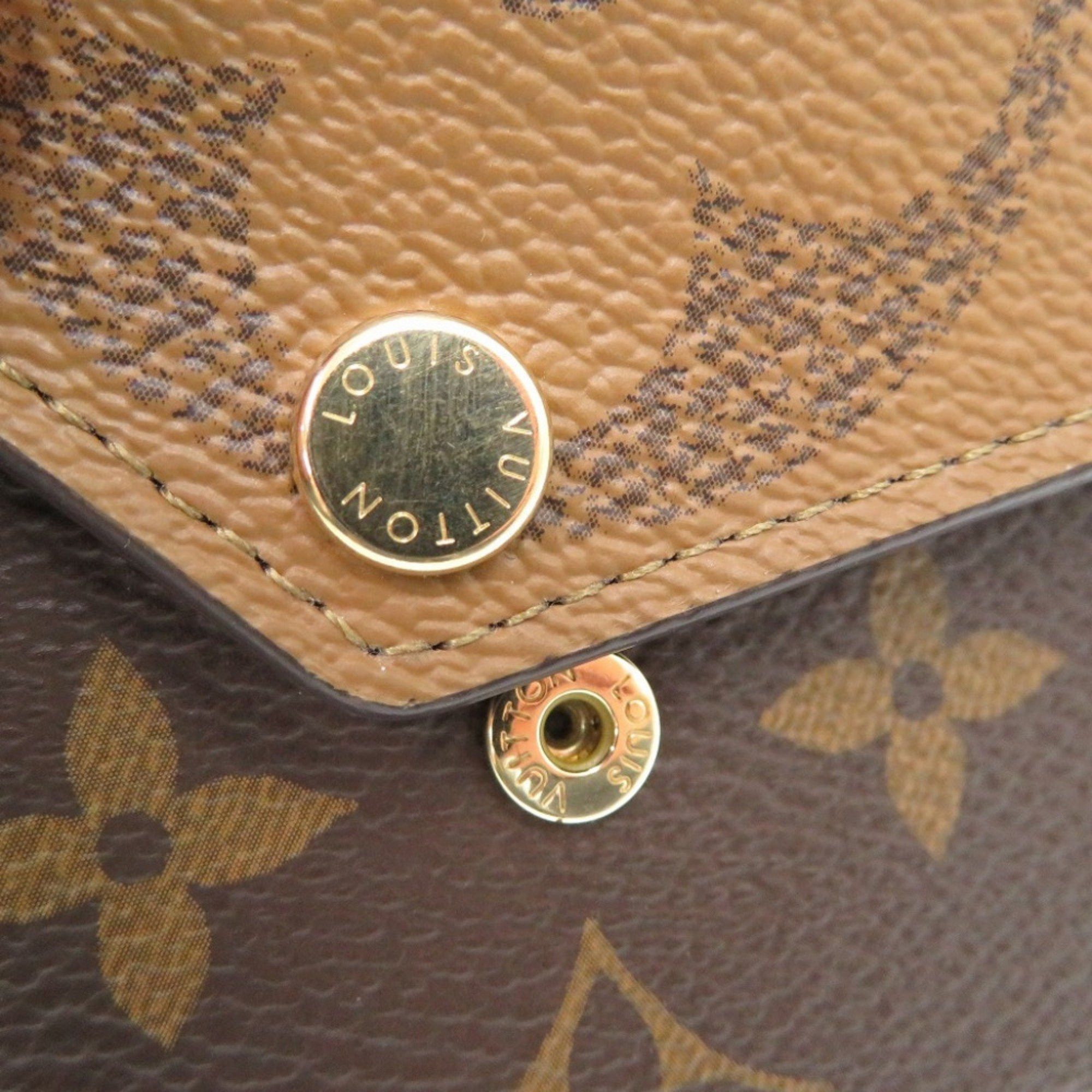 Louis Vuitton Louis Vuitton Portefeuille Zoe Monogram Tri-fold Wallet M80725 Canvas Brown 1115 LOUIS VUITTON Size ONE SIZE - 8 Thumbnail