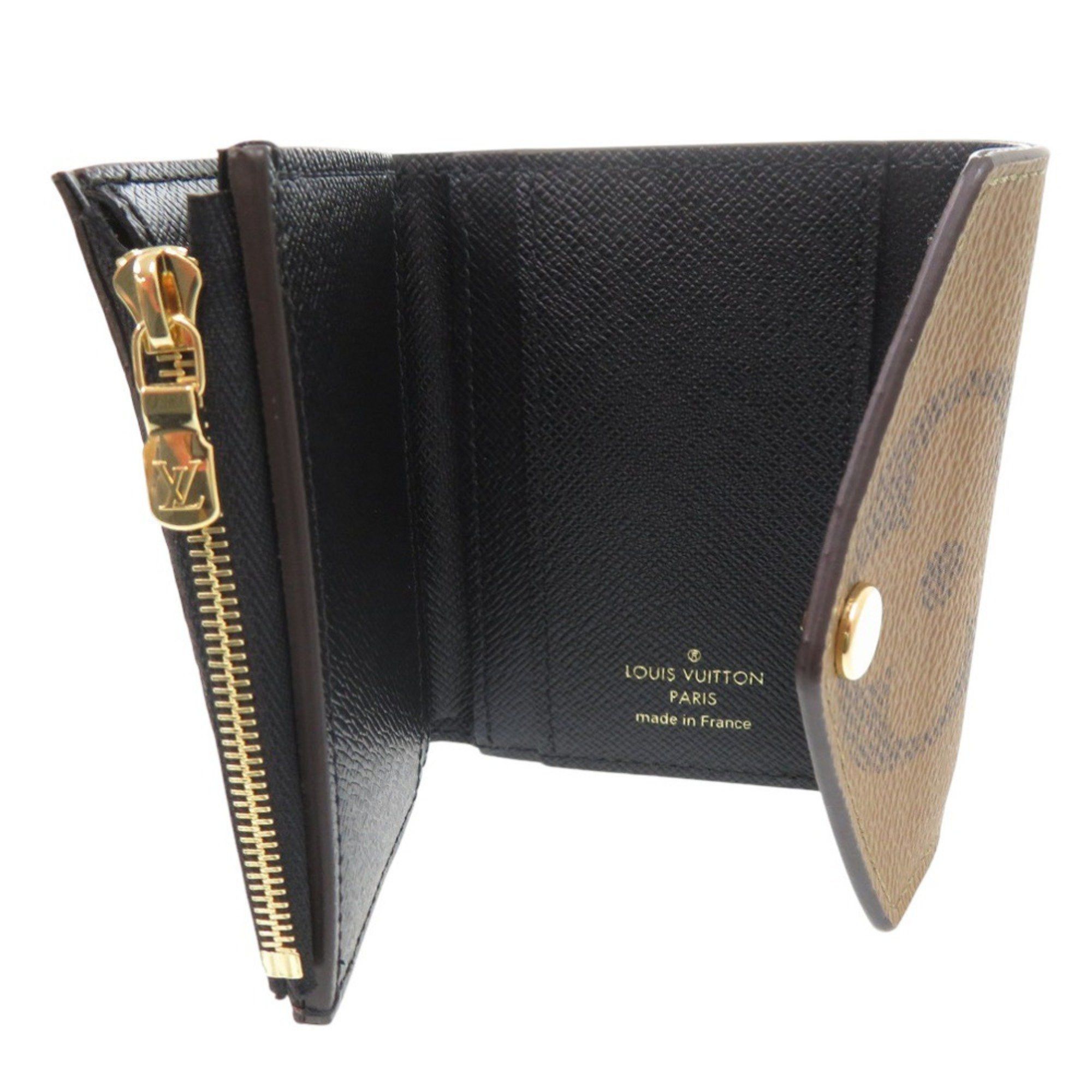 Louis Vuitton Louis Vuitton Portefeuille Zoe Monogram Tri-fold Wallet M80725 Canvas Brown 1115 LOUIS VUITTON Size ONE SIZE - 4 Thumbnail