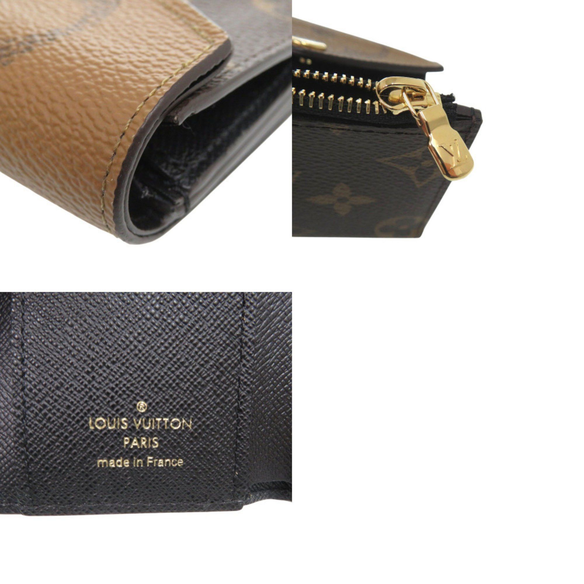 Louis Vuitton Louis Vuitton Portefeuille Zoe Monogram Tri-fold Wallet M80725 Canvas Brown 1115 LOUIS VUITTON Size ONE SIZE - 10 Thumbnail