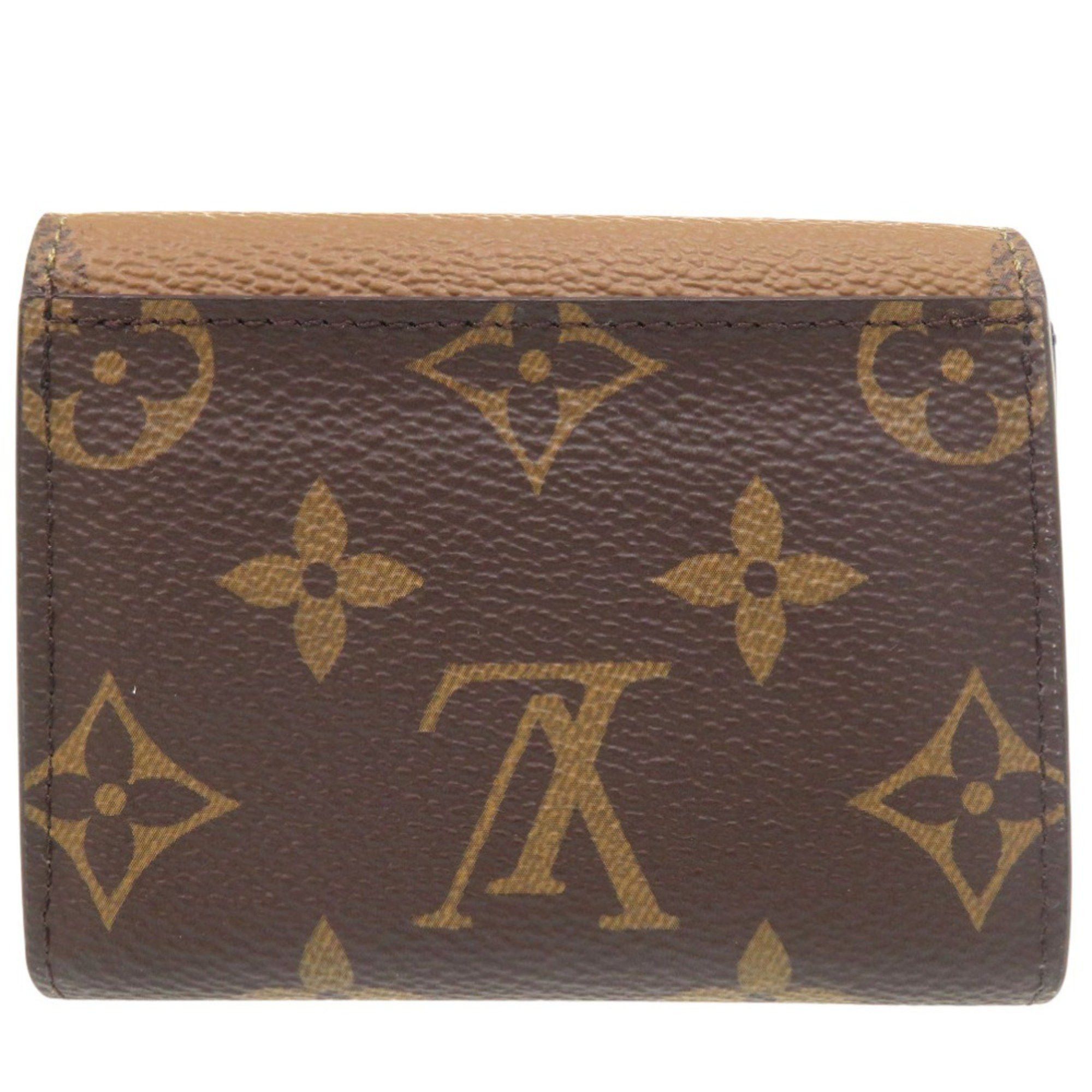 Louis Vuitton Louis Vuitton Portefeuille Zoe Monogram Tri-fold Wallet M80725 Canvas Brown 1115 LOUIS VUITTON Size ONE SIZE - 2 Thumbnail