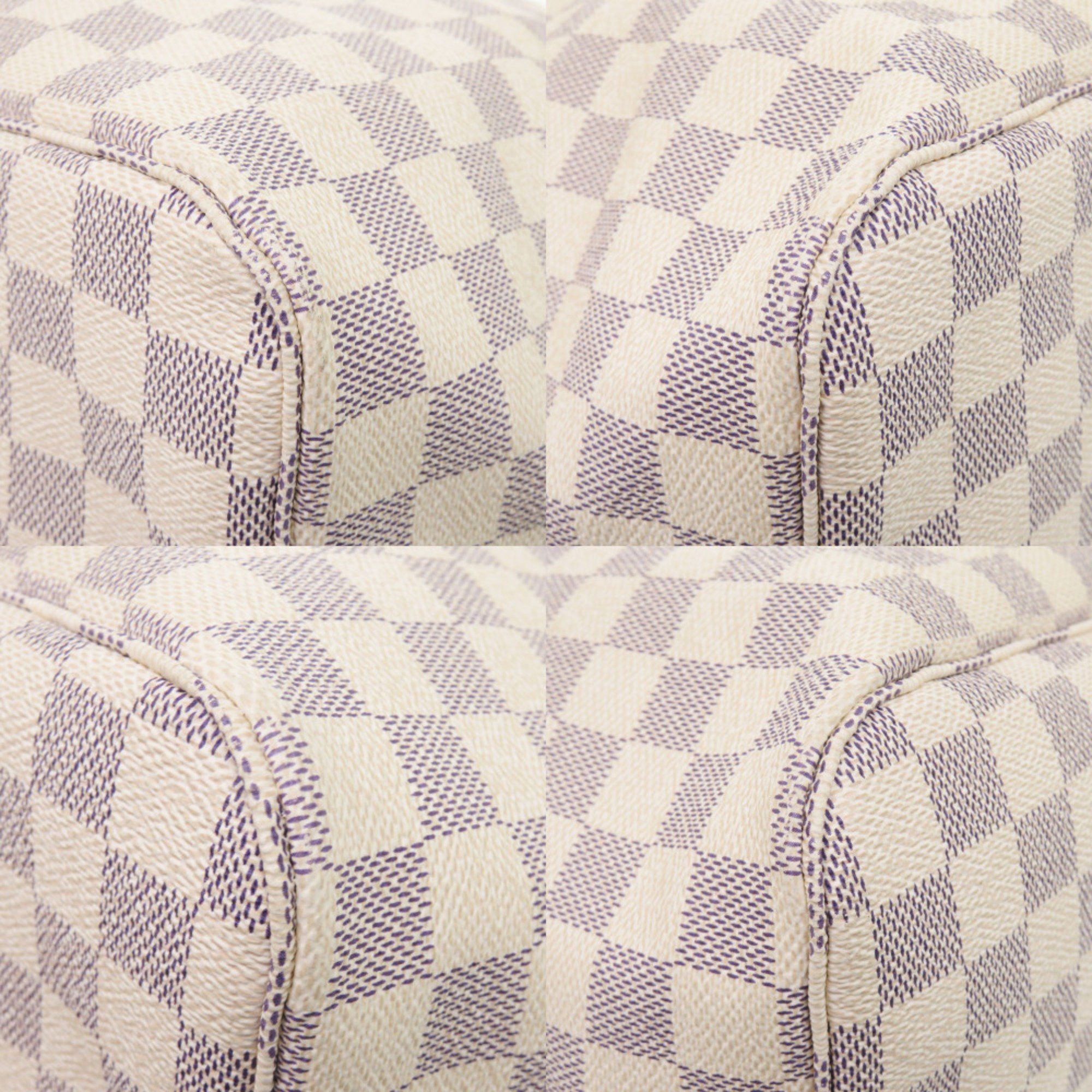 Louis Vuitton Louis Vuitton Neverfull GM Damier Azur N51108 Tote Bag 0501 LOUIS VUITTON Size ONE SIZE - 4 Thumbnail
