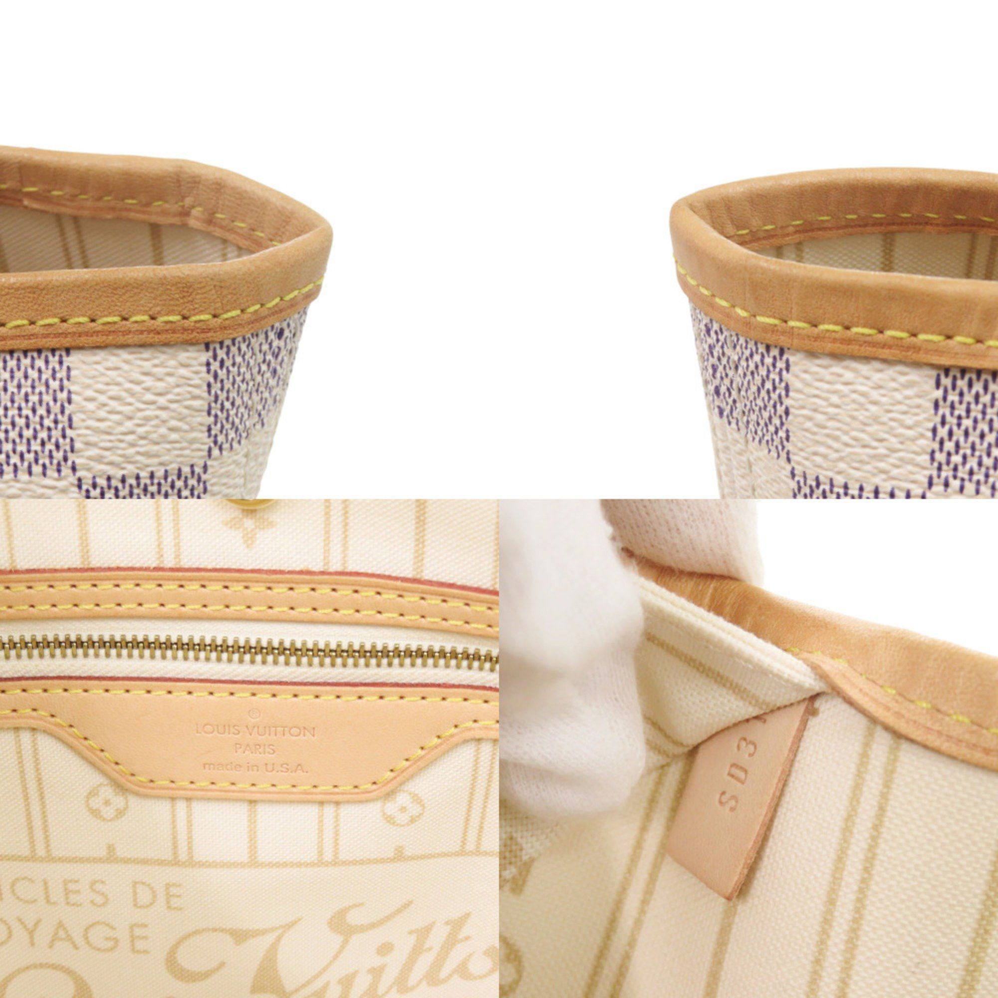 Louis Vuitton Louis Vuitton Neverfull GM Damier Azur N51108 Tote Bag 0501 LOUIS VUITTON Size ONE SIZE - 9 Thumbnail