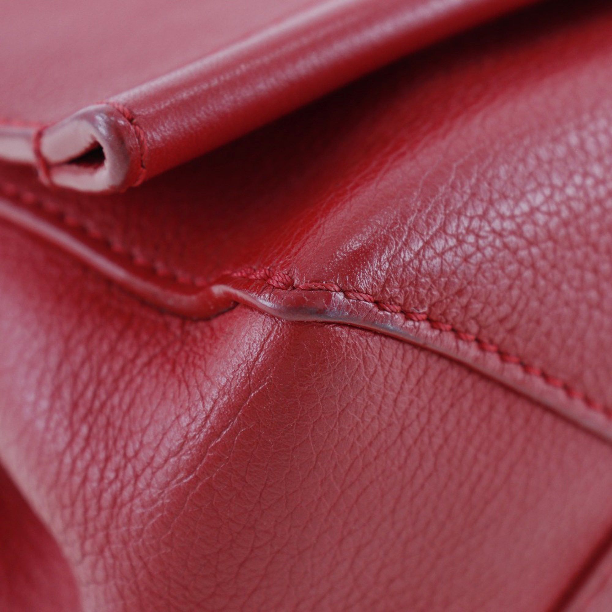 Louis Vuitton Louis Vuitton Rock Me BB Shoulder Bag, 2-Way, M51202, Calfskin Ruby, Made in France, 2017, Red, DU0197, Turnlock, BB, Women's Size ONE SIZE - 4 Thumbnail