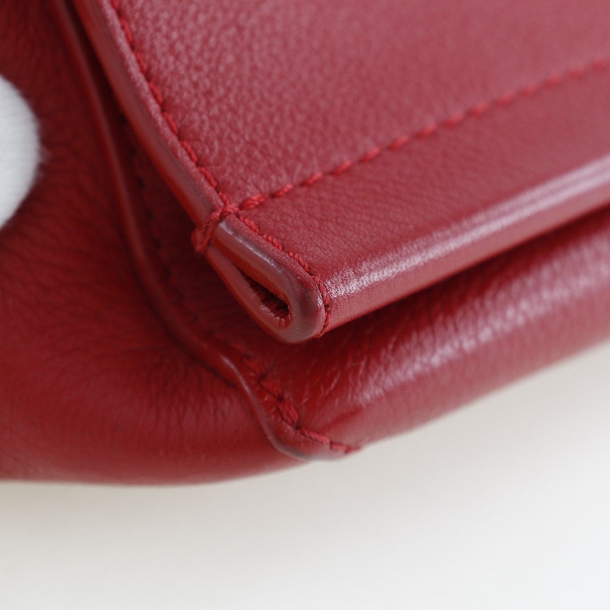 Louis Vuitton Louis Vuitton Rock Me BB Shoulder Bag, 2-Way, M51202, Calfskin Ruby, Made in France, 2017, Red, DU0197, Turnlock, BB, Women's Size ONE SIZE - 9 Thumbnail