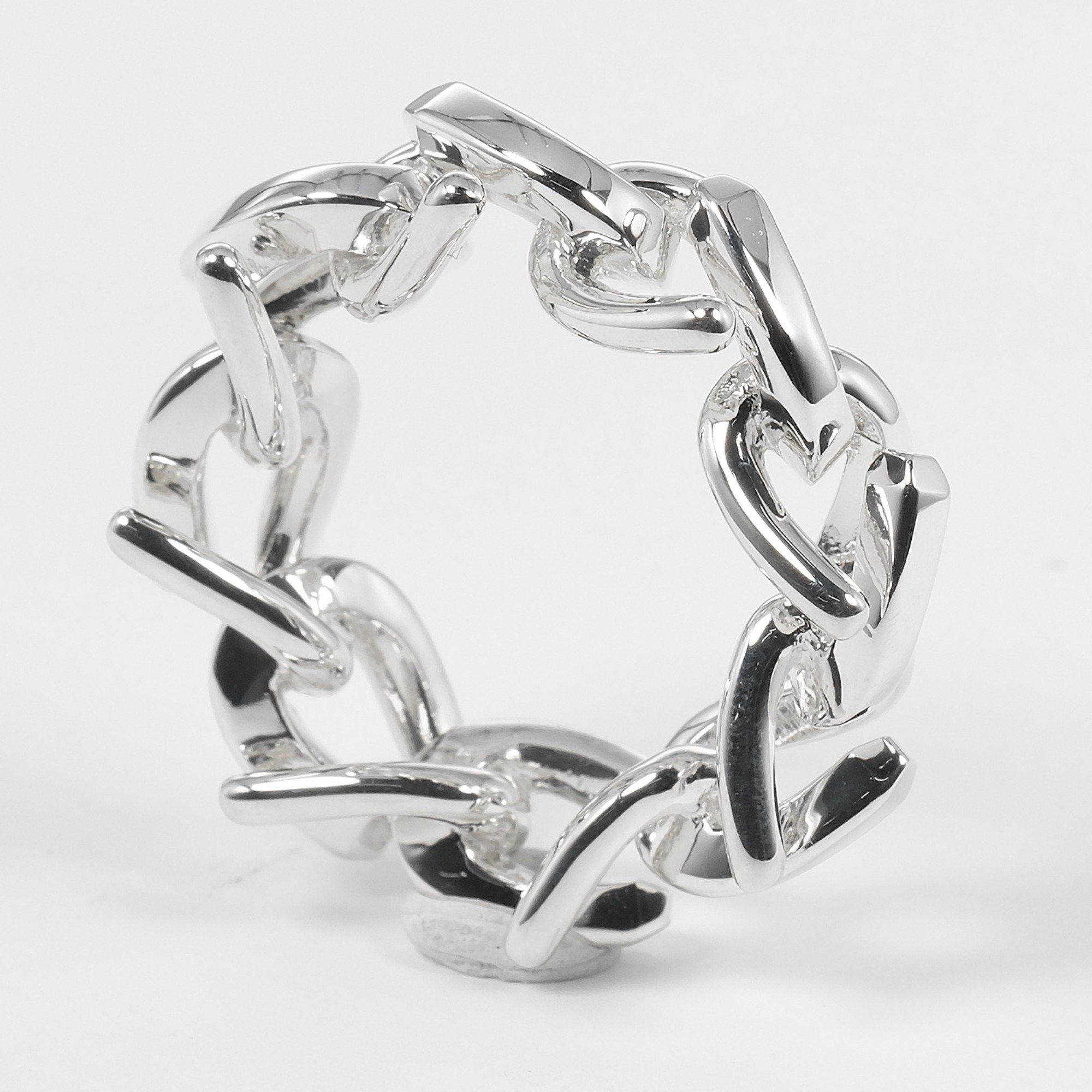 Tiffany & Co. Tiffany & Co. Forgelink High Polish Ring, Size 10, Approx. 10.7g, Women's Size ONE SIZE - 3 Thumbnail