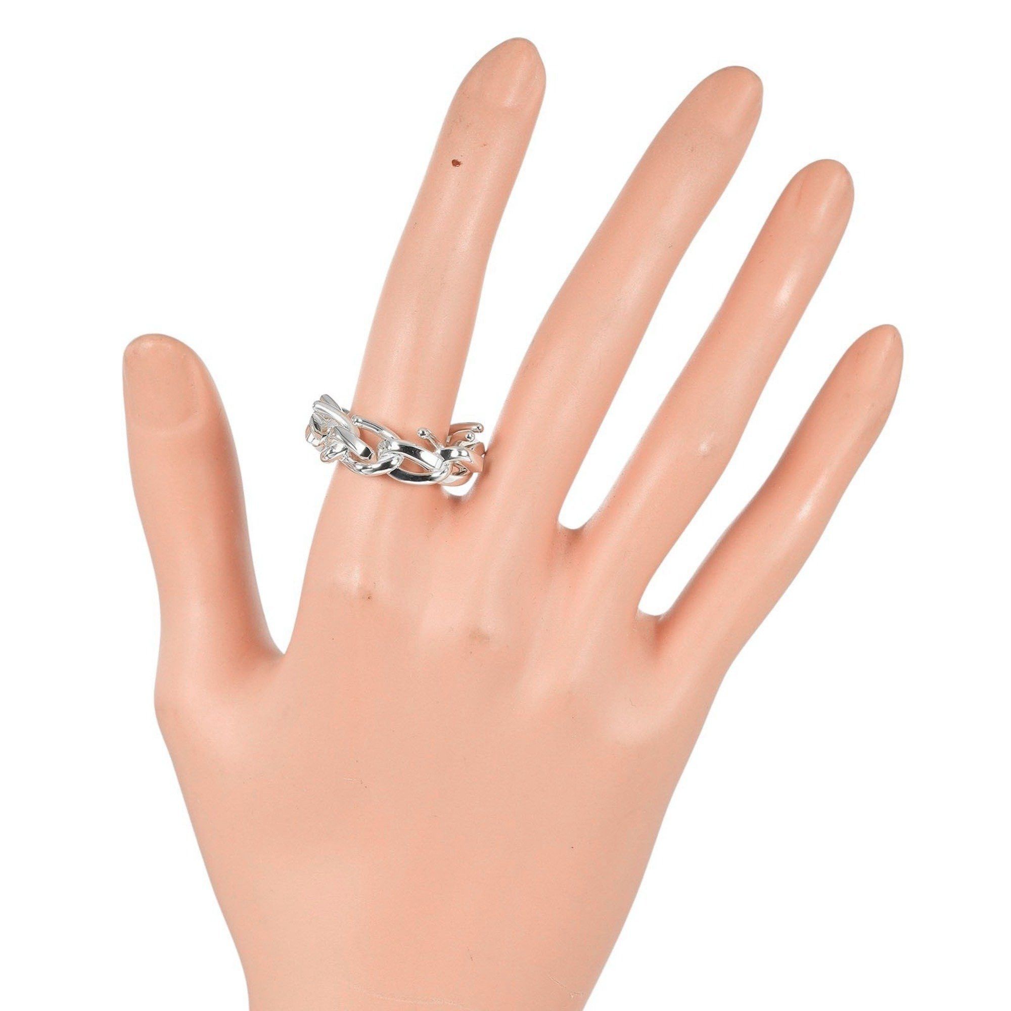 Tiffany & Co. Tiffany & Co. Forgelink High Polish Ring, Size 10, Approx. 10.7g, Women's Size ONE SIZE - 2 Thumbnail