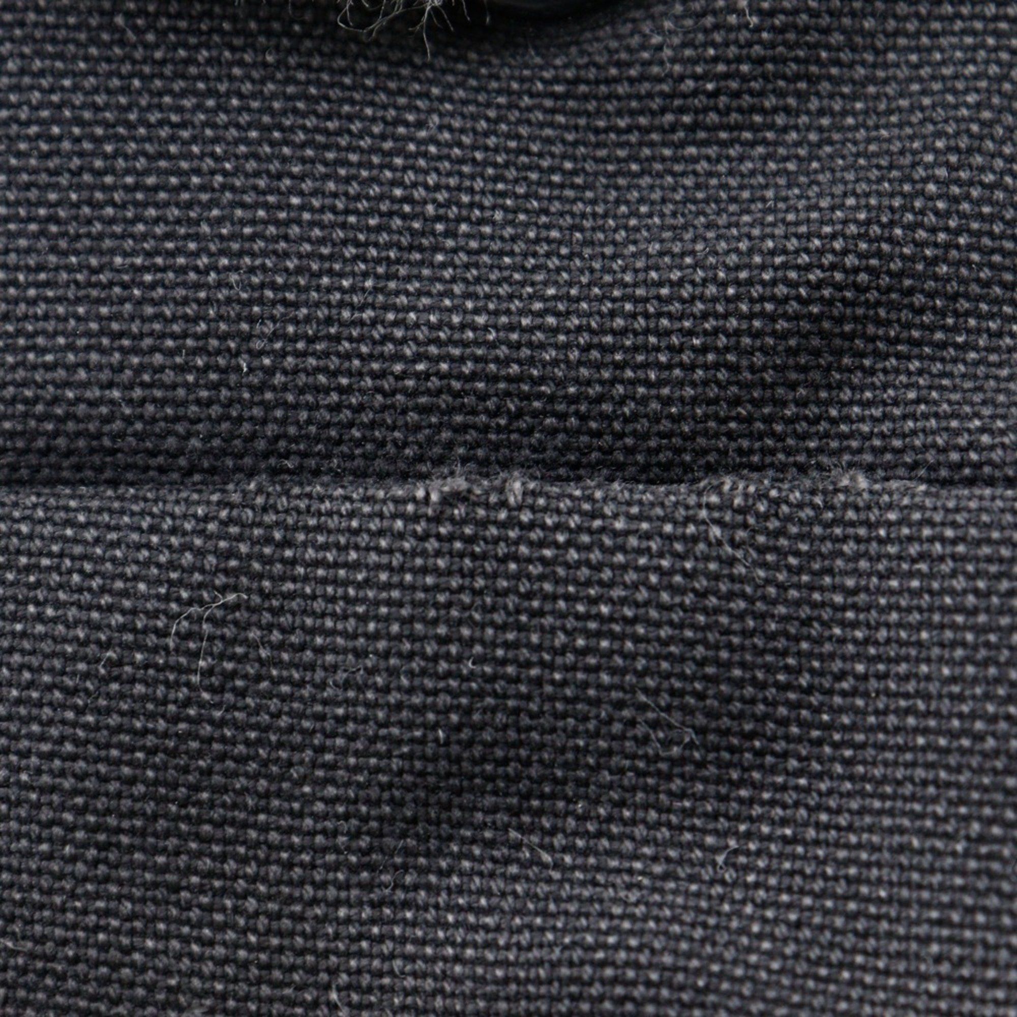 Chanel Chanel SOLEIL drawstring shoulder bag, novelty, black canvas, women's Size ONE SIZE - 8 Thumbnail