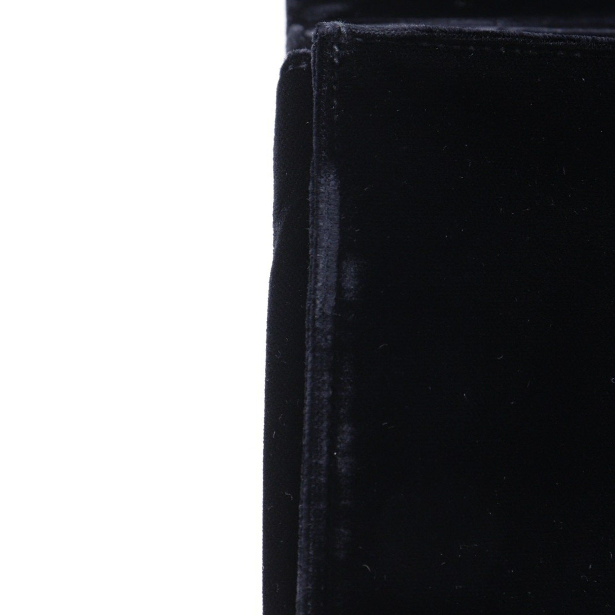 Prada Prada One-Handle Handbag, Vintage Velvet, Black, Nero, Magnetic closure, Women's Size ONE SIZE - 11 Thumbnail