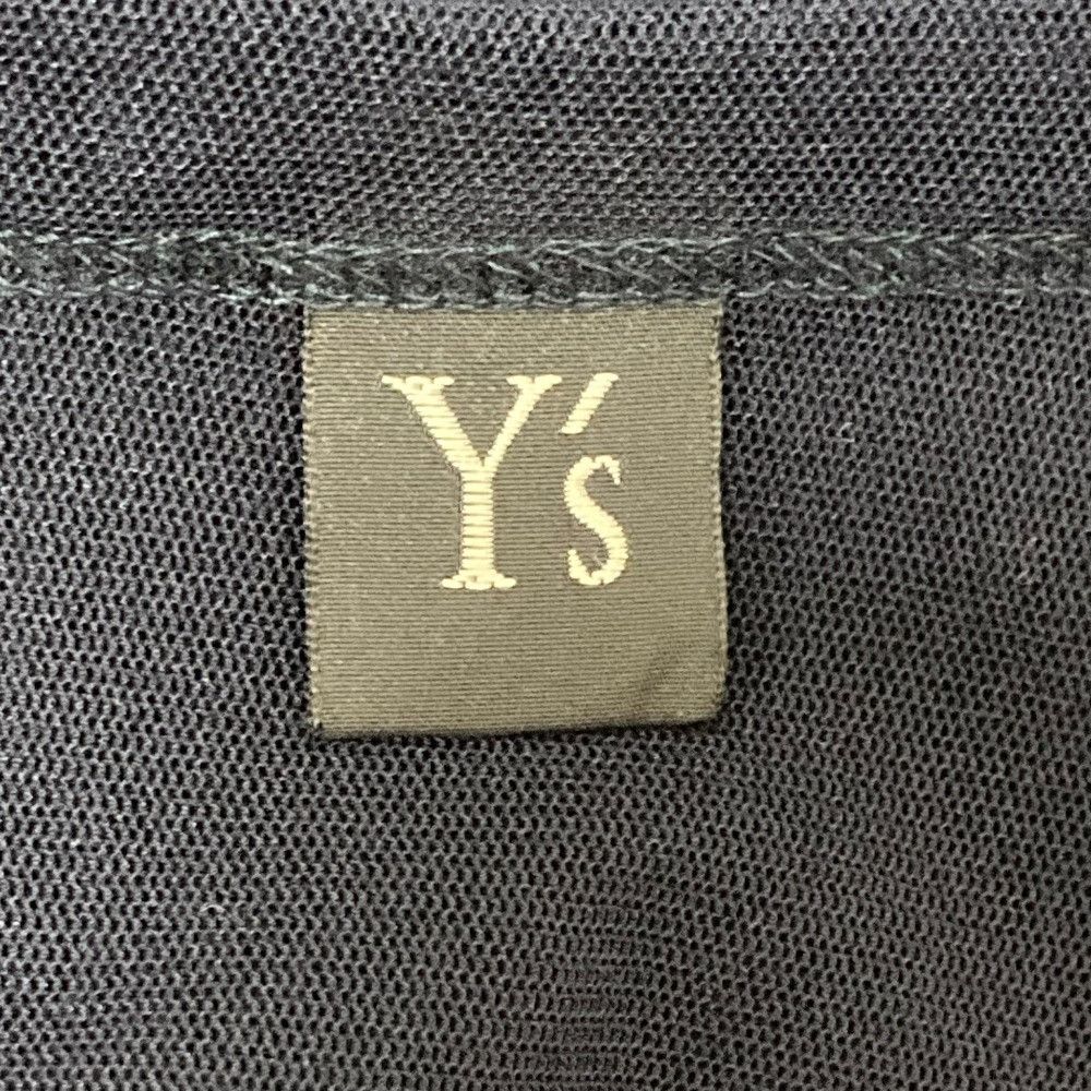 Other Yoji Yamamoto Y's POLYESTER TULLE x WOOL Unbalance T-Shirt Others T-Shirts YB-T06-672 DUTY FREE for USA Size ONE SIZE - 4 Thumbnail