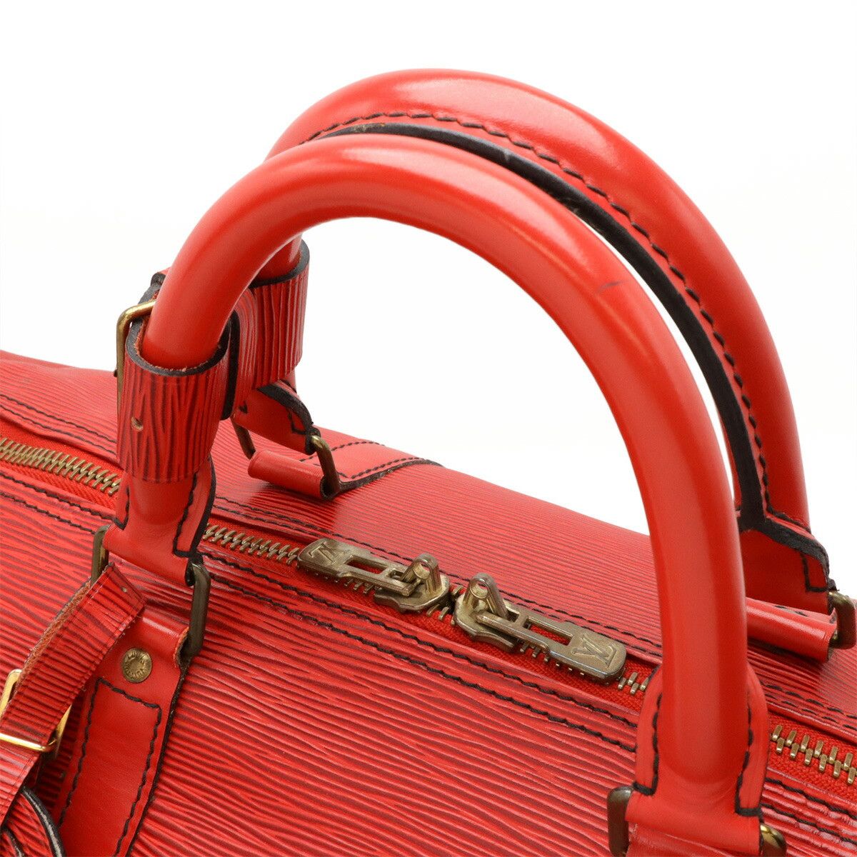 Louis Vuitton Louis Vuitton Keepall Epi Boston Bag Leather Travel Bag M42967 DUTY FREE for USA