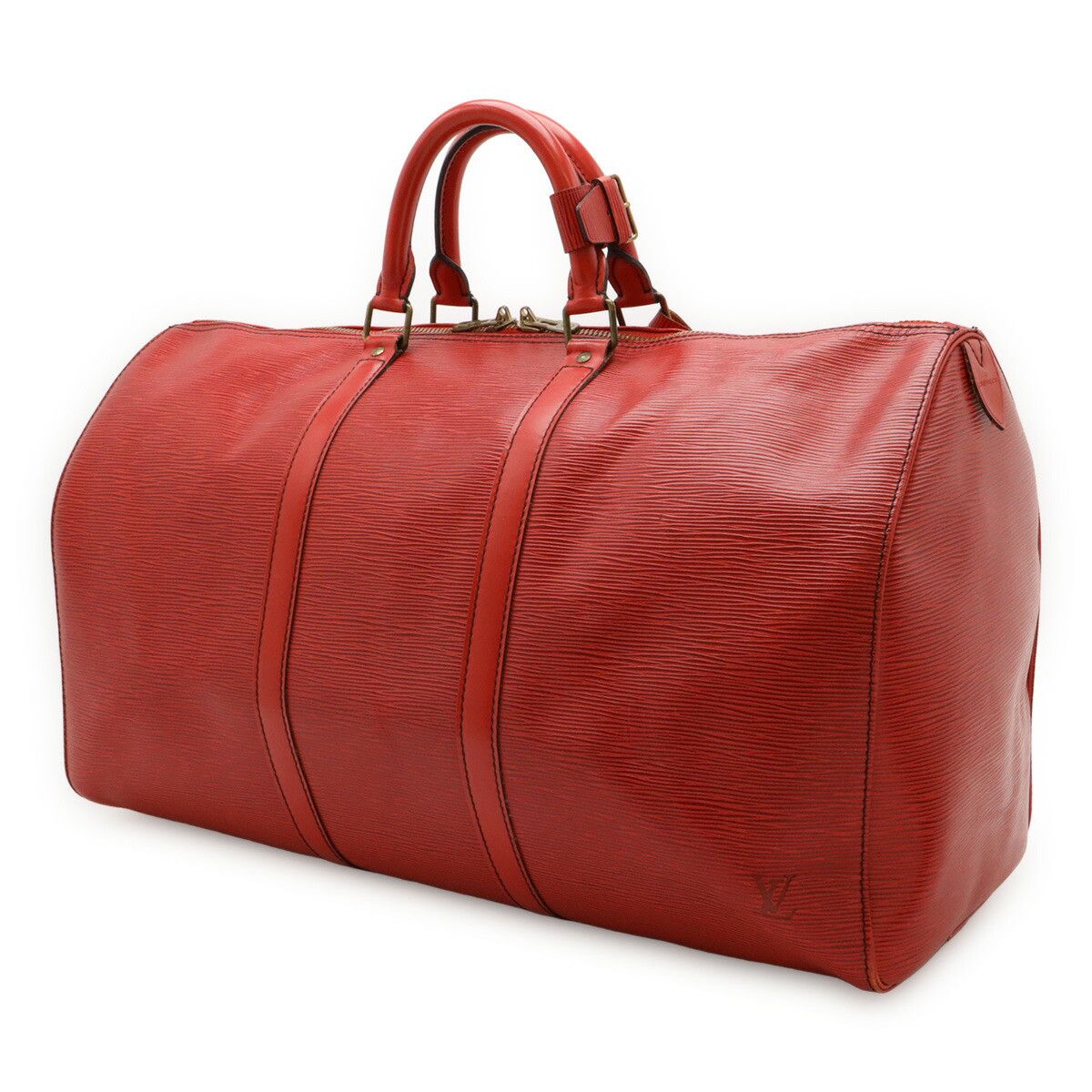 Louis Vuitton Louis Vuitton Keepall Epi Boston Bag Leather Travel Bag M42967 DUTY FREE for USA