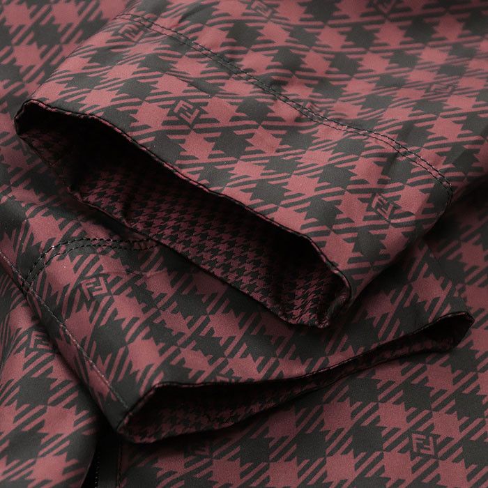 Other Fendi Fendi FF Logo Monogram Houndstooth Nylon Coat Others Outerwear DUTY FREE for USA Size ONE SIZE - 16 Thumbnail