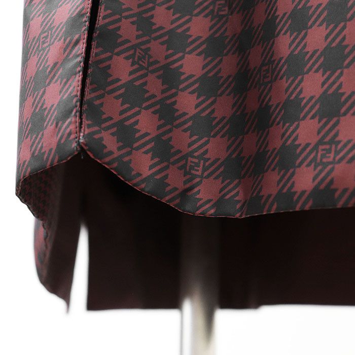 Other Fendi Fendi FF Logo Monogram Houndstooth Nylon Coat Others Outerwear DUTY FREE for USA Size ONE SIZE - 15 Thumbnail