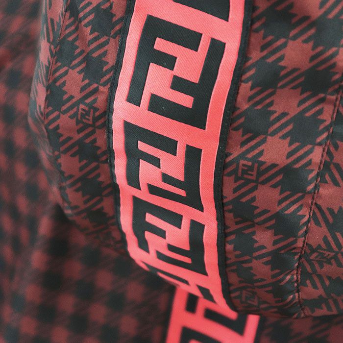 Other Fendi Fendi FF Logo Monogram Houndstooth Nylon Coat Others Outerwear DUTY FREE for USA Size ONE SIZE - 8 Thumbnail