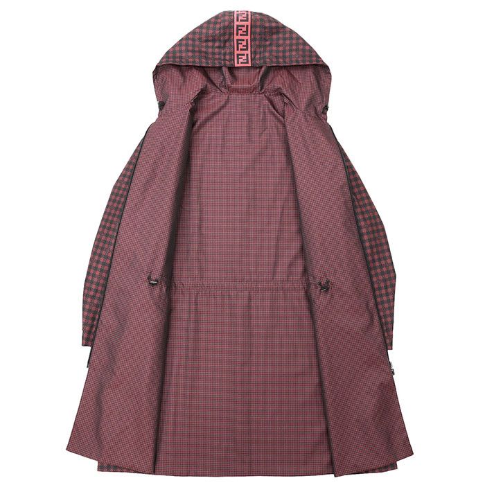Other Fendi Fendi FF Logo Monogram Houndstooth Nylon Coat Others Outerwear DUTY FREE for USA Size ONE SIZE - 9 Thumbnail