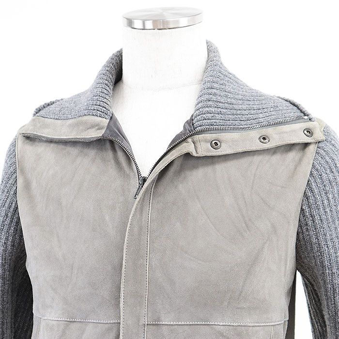 Other Dolce & Gabbana Dolce&Gabbana Lambskin Nubuck Knit Jacket Leather Outerwear DUTY FREE for USA Size ONE SIZE - 11 Thumbnail