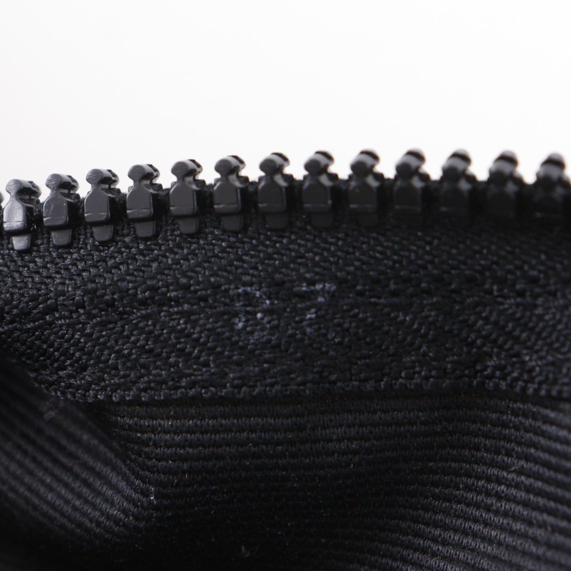 Fendi Fendi logo handbag, one-handle, nylon canvas, black, zipper, women's Size ONE SIZE - 13 Thumbnail