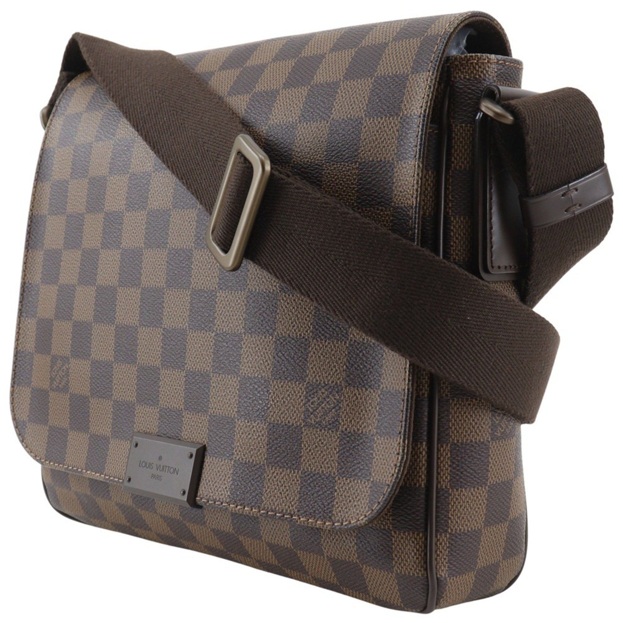 Louis Vuitton Louis Vuitton District PM Shoulder Bag N41213 Damier Canvas 2013 Brown FL4123 A5 Magnetic closure Unisex Size ONE SIZE - 2 Thumbnail