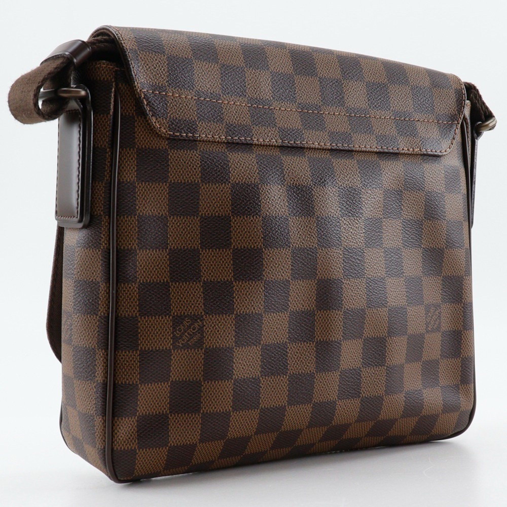 Louis Vuitton Louis Vuitton District PM Shoulder Bag N41213 Damier Canvas 2013 Brown FL4123 A5 Magnetic closure Unisex Size ONE SIZE - 3 Thumbnail
