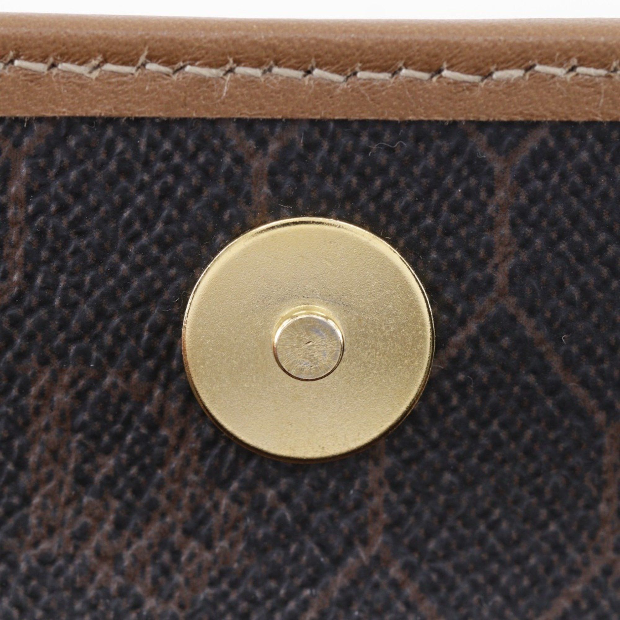 Dior Christian Dior Honeycomb Pattern Pouch, Novelty, PVC, Made in Spain, Brown, Magnetic, Unisex Size ONE SIZE - 10 Thumbnail