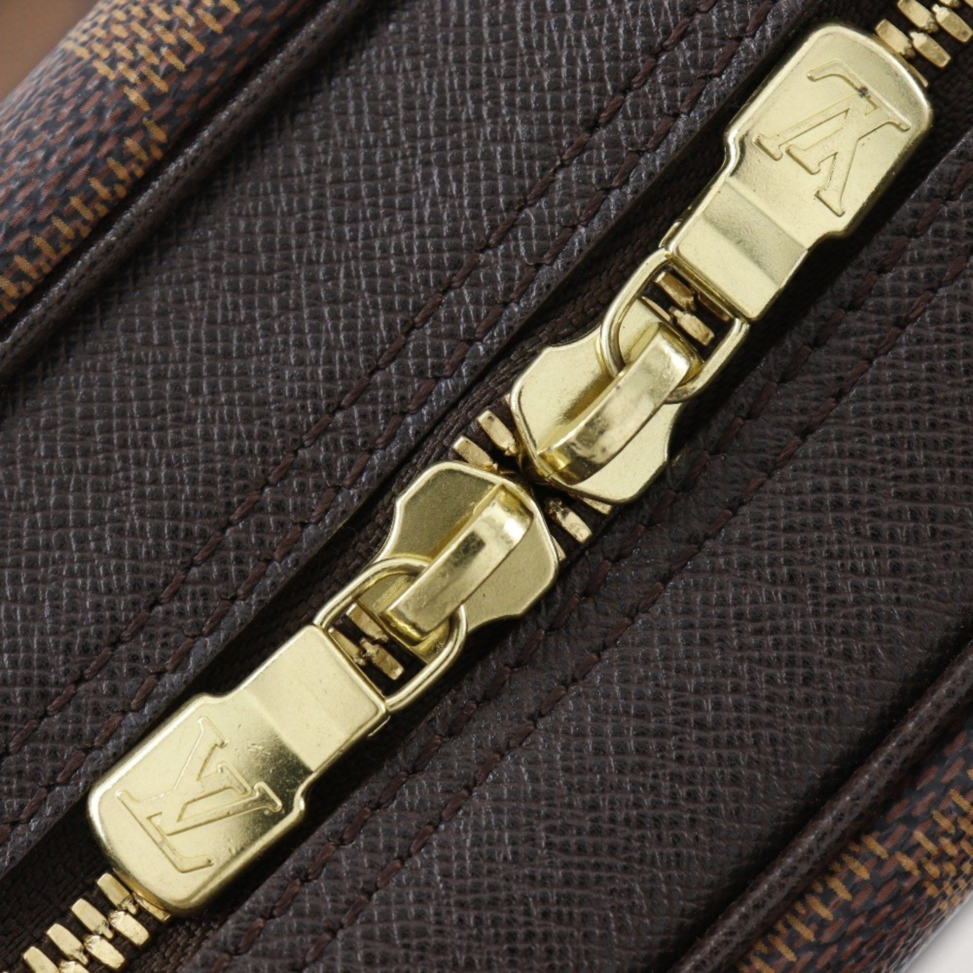 Louis Vuitton Louis Vuitton Brera Handbag N51150 Damier Canvas 1998 Brown VI0998 Double Zipper Women's Size ONE SIZE - 16 Thumbnail