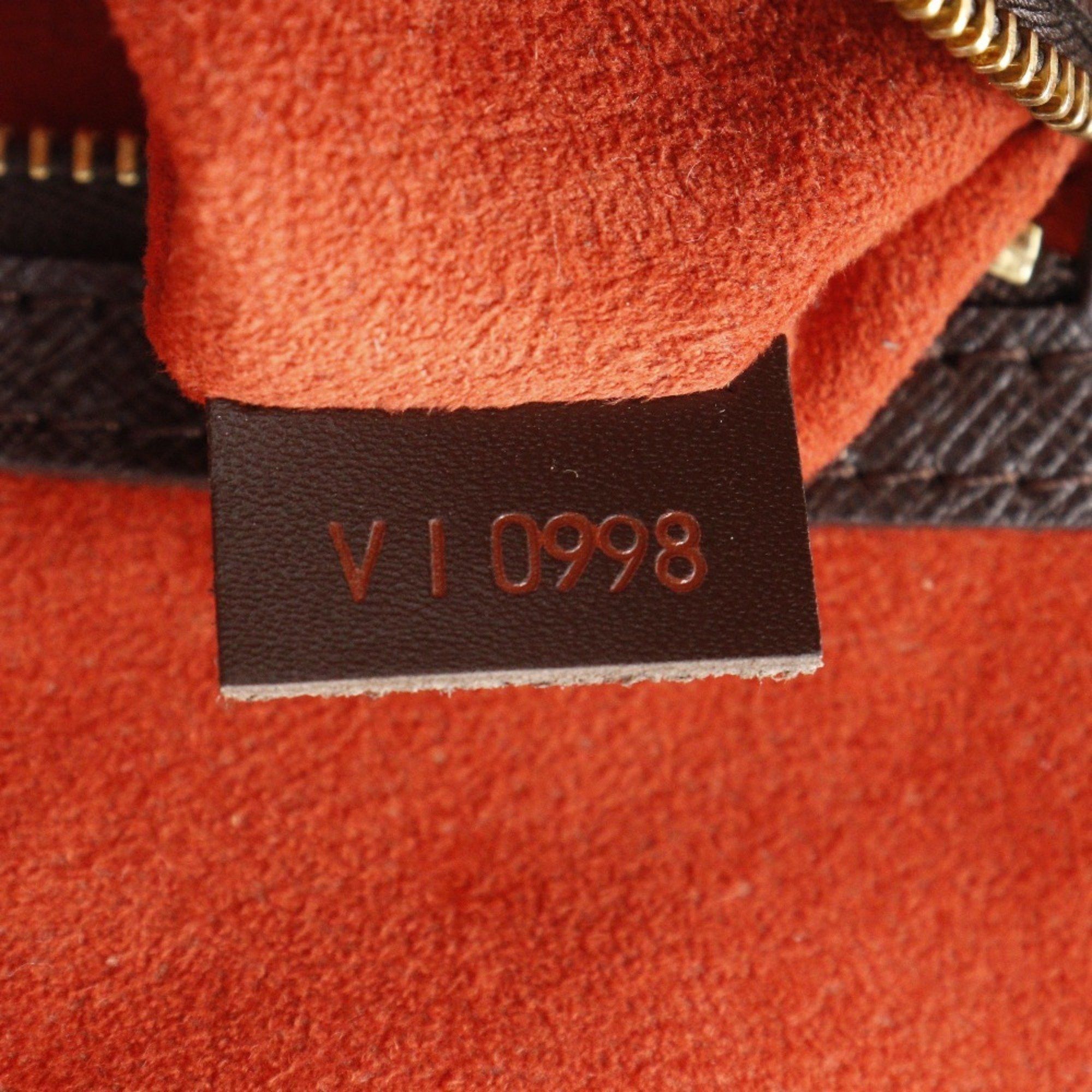 Louis Vuitton Louis Vuitton Brera Handbag N51150 Damier Canvas 1998 Brown VI0998 Double Zipper Women's Size ONE SIZE - 17 Thumbnail