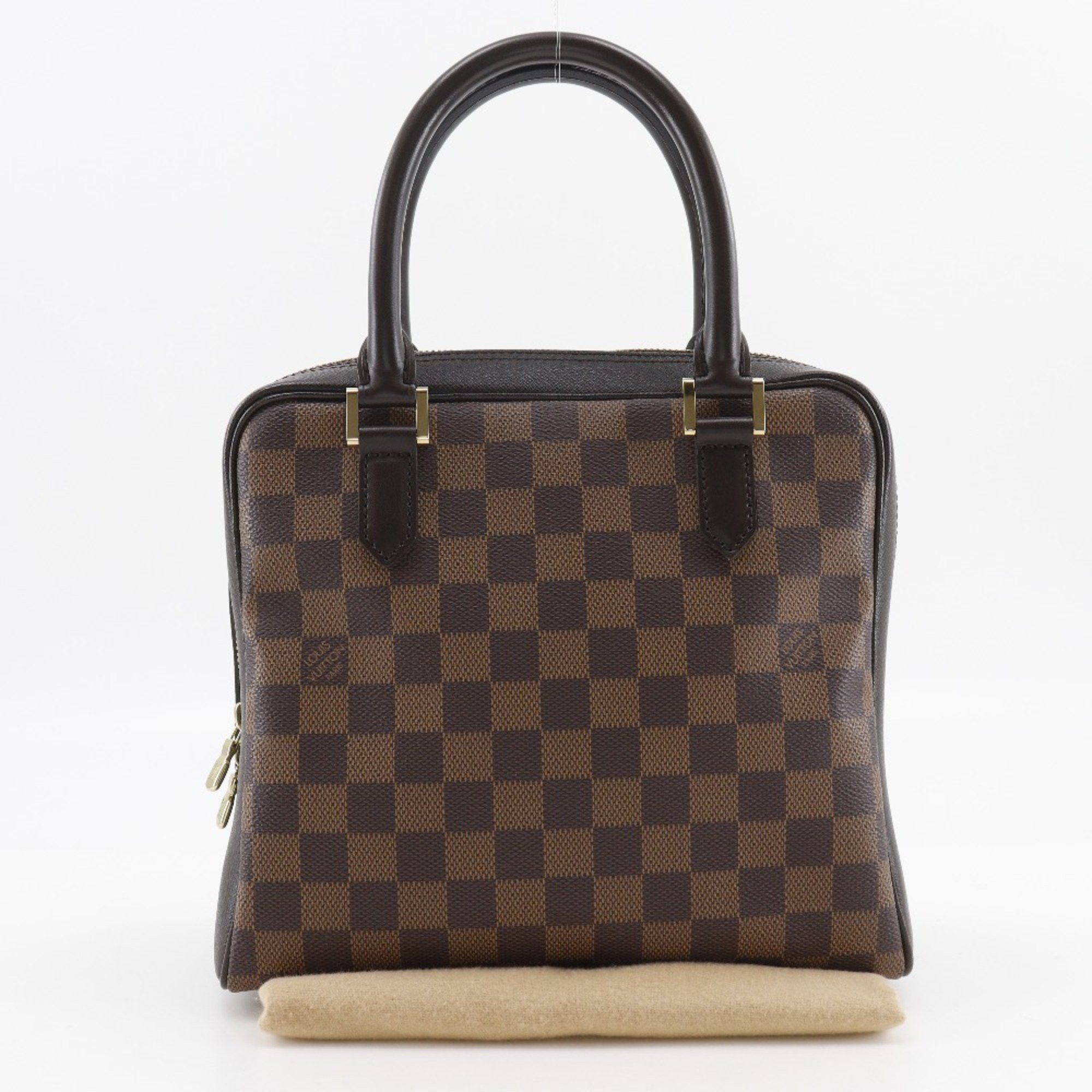 Louis Vuitton Louis Vuitton Brera Handbag N51150 Damier Canvas 1998 Brown VI0998 Double Zipper Women's Size ONE SIZE - 18 Thumbnail