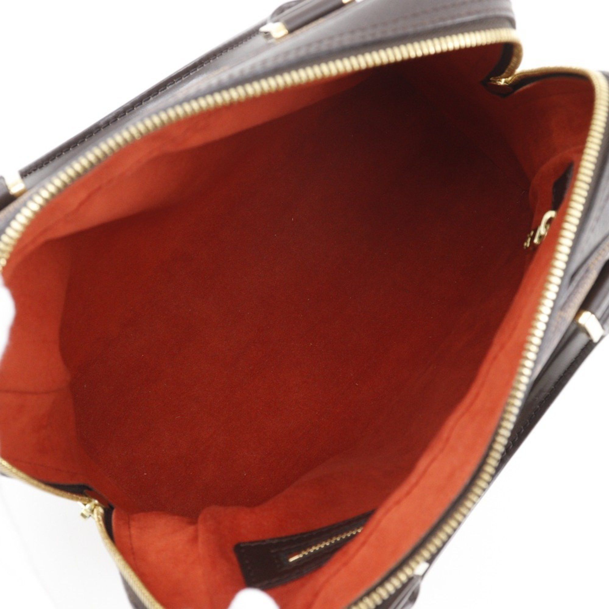 Louis Vuitton Louis Vuitton Brera Handbag N51150 Damier Canvas 1998 Brown VI0998 Double Zipper Women's Size ONE SIZE - 9 Thumbnail