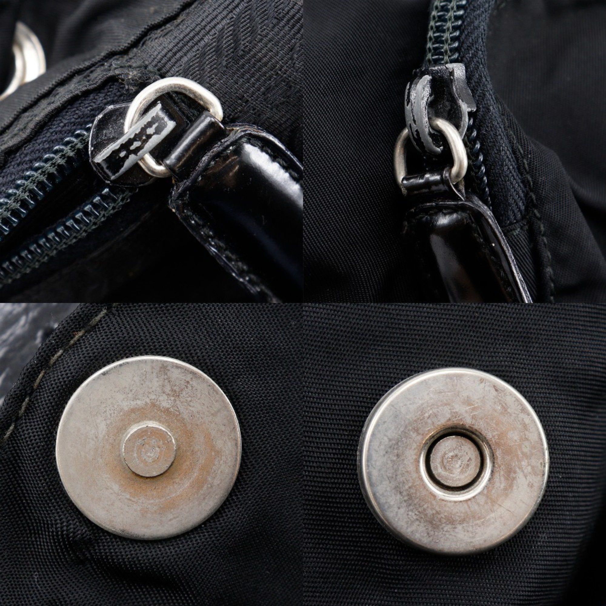 Prada Prada Backpack/Daypack, Nylon, Black, A5 Size, Magnetic Type, Women's Size ONE SIZE - 15 Thumbnail