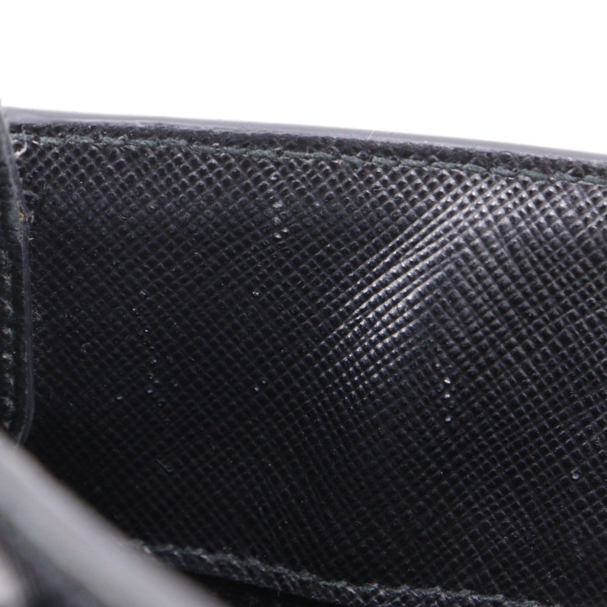 Prada Prada Mini Shoulder Bag, Saffiano, Black, Snap Button, Unisex Size ONE SIZE - 15 Thumbnail