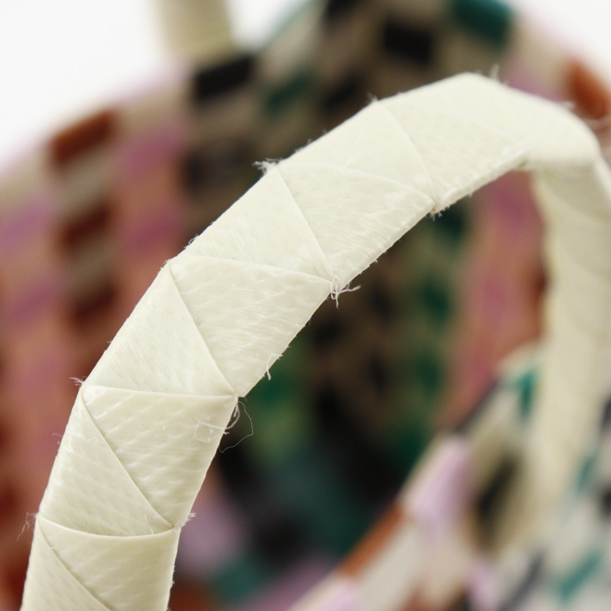 Marni MARNI Woven Micro Basket Handbag, Polypropylene, White/Multicolor, Open, Women's Size ONE SIZE - 10 Thumbnail