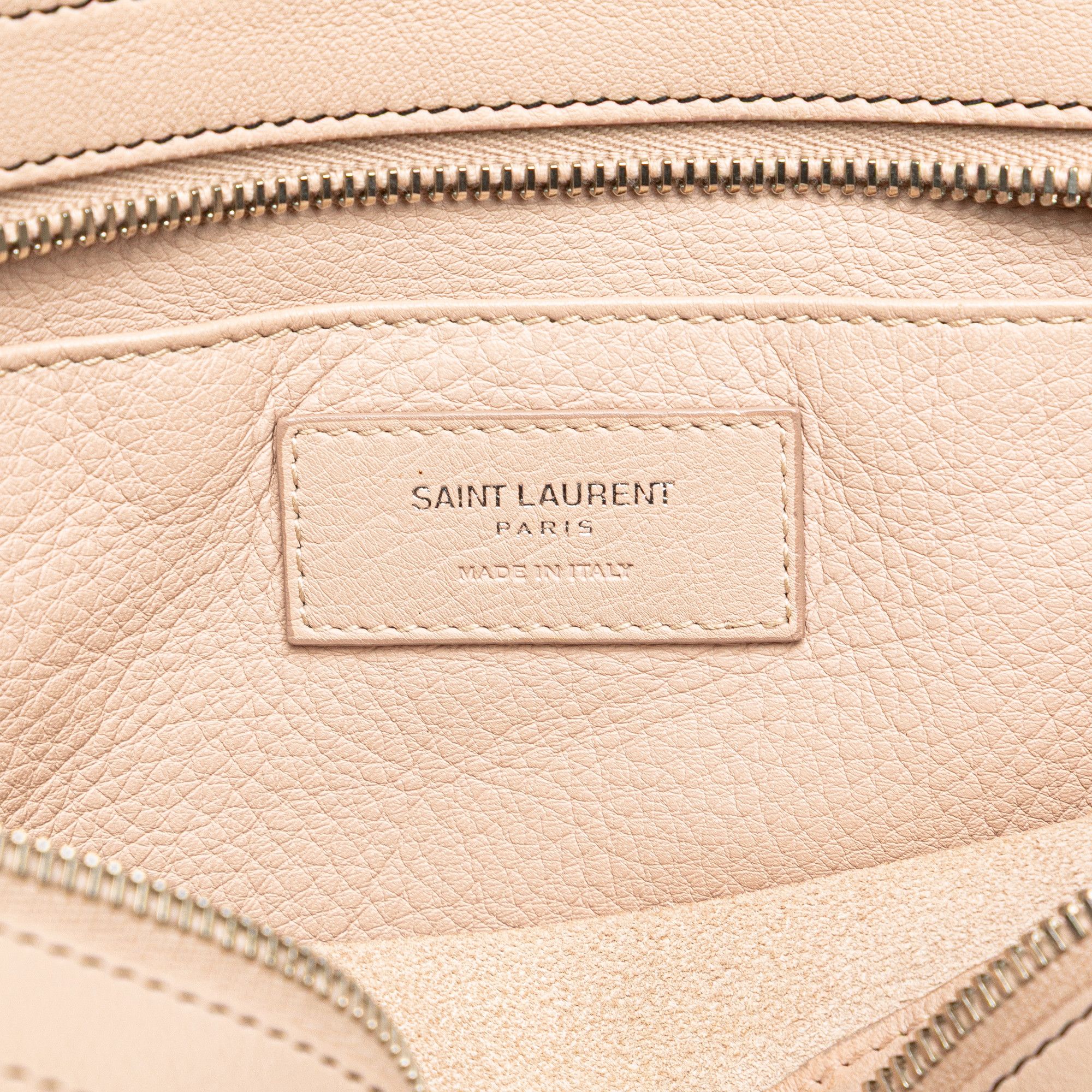 Yves Saint Laurent Yves Saint Laurent Baby Leather Monogram Downtown Cabas Satchel Size ONE SIZE - 5 Thumbnail