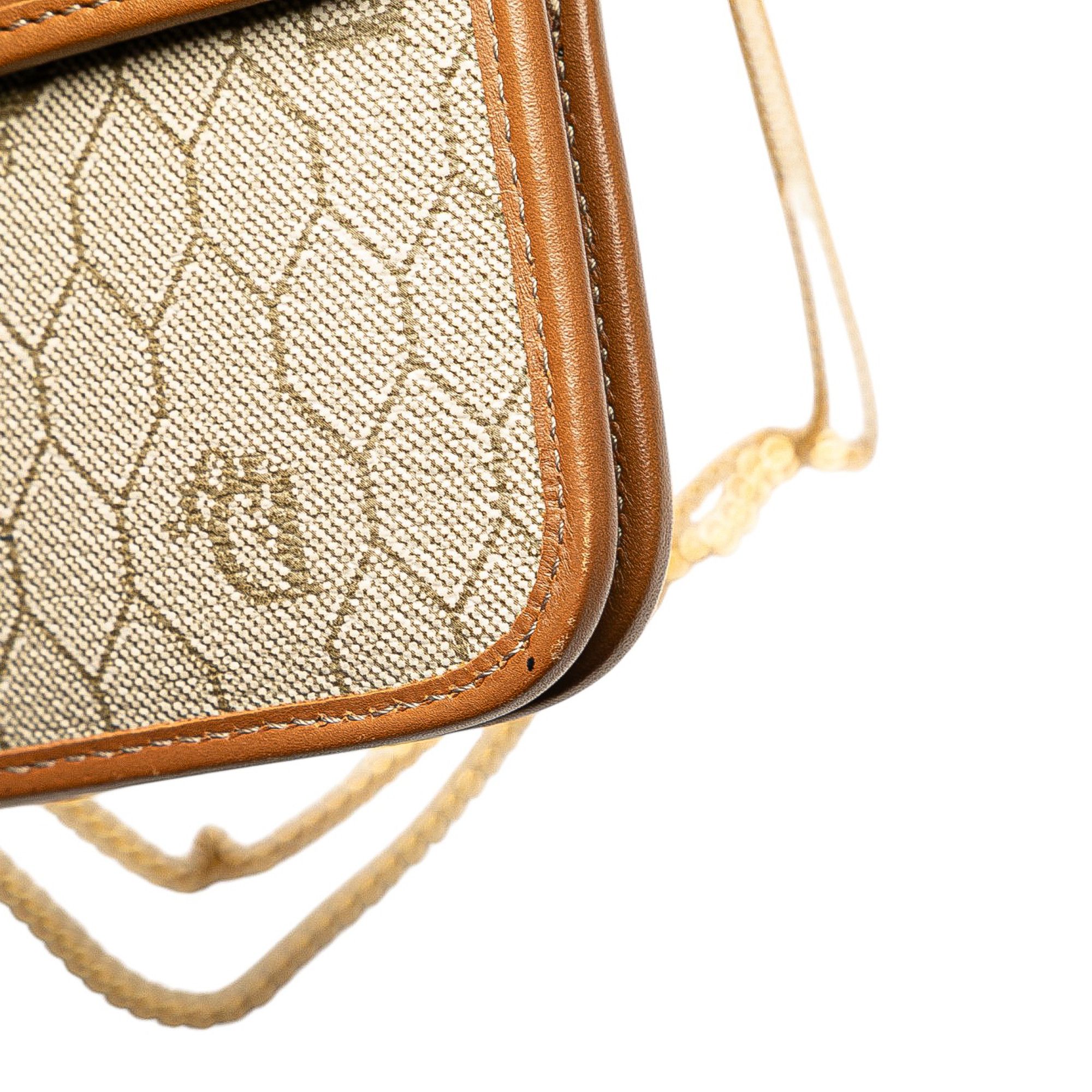 Dior Dior Honeycomb Coated Canvas Chain Shoulder Bag Size ONE SIZE - 8 Thumbnail