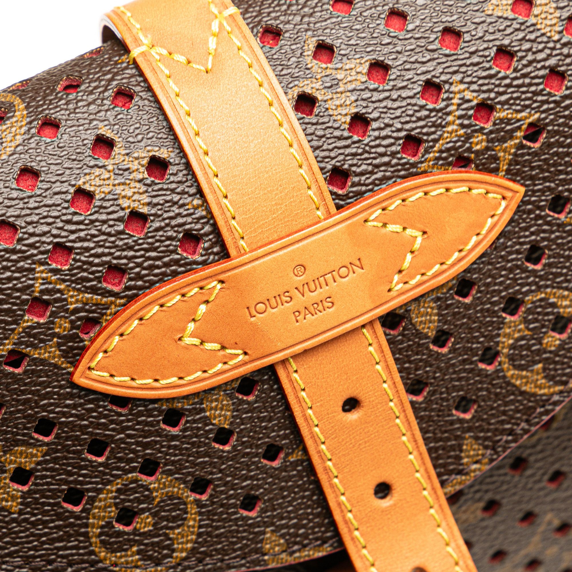 Louis Vuitton Louis Vuitton Monogram Flore Saumur Clutch Size ONE SIZE - 7 Thumbnail