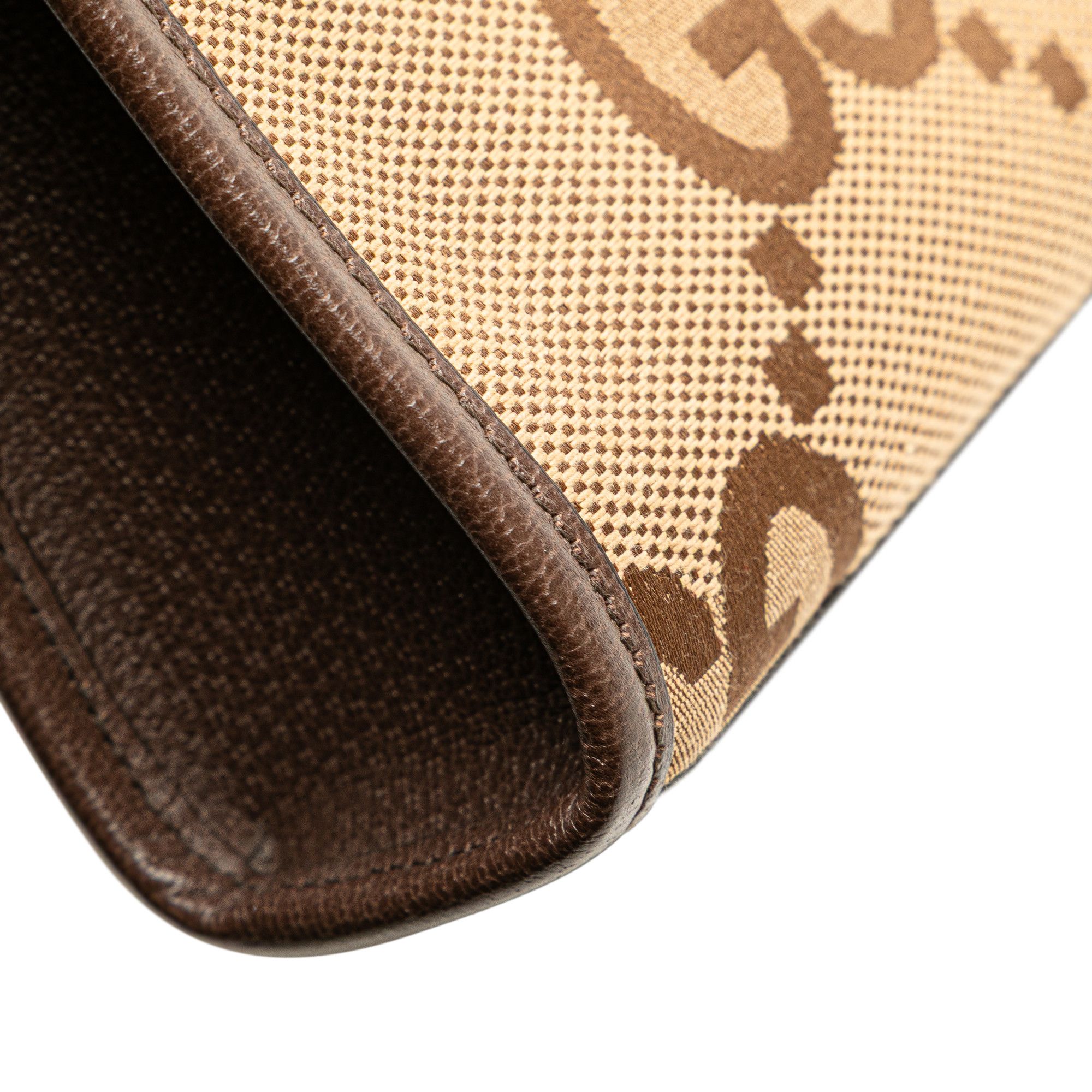 Gucci Gucci Mini Jumbo GG Canvas Web Satchel Size ONE SIZE - 7 Thumbnail