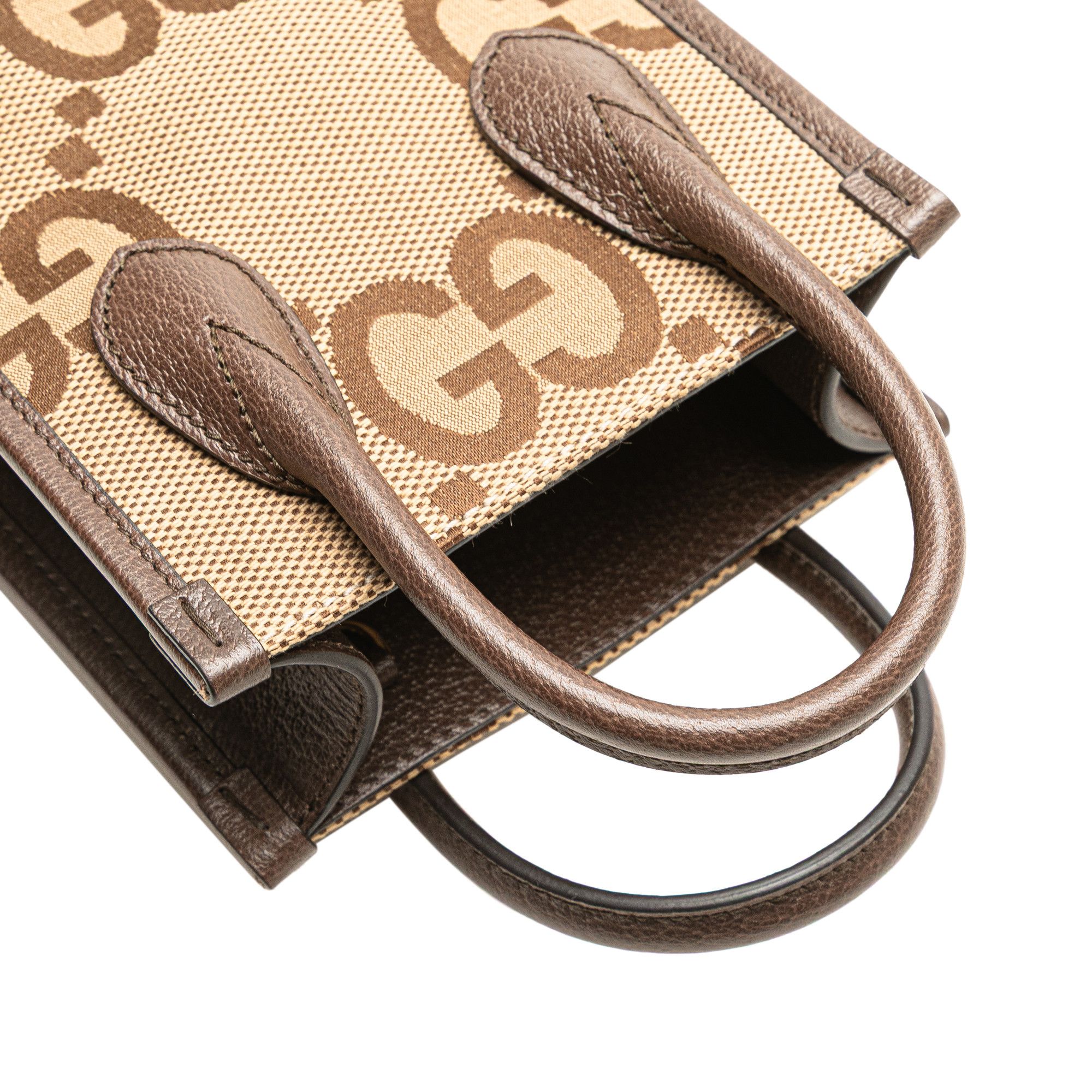 Gucci Gucci Mini Jumbo GG Canvas Web Satchel Size ONE SIZE - 8 Thumbnail