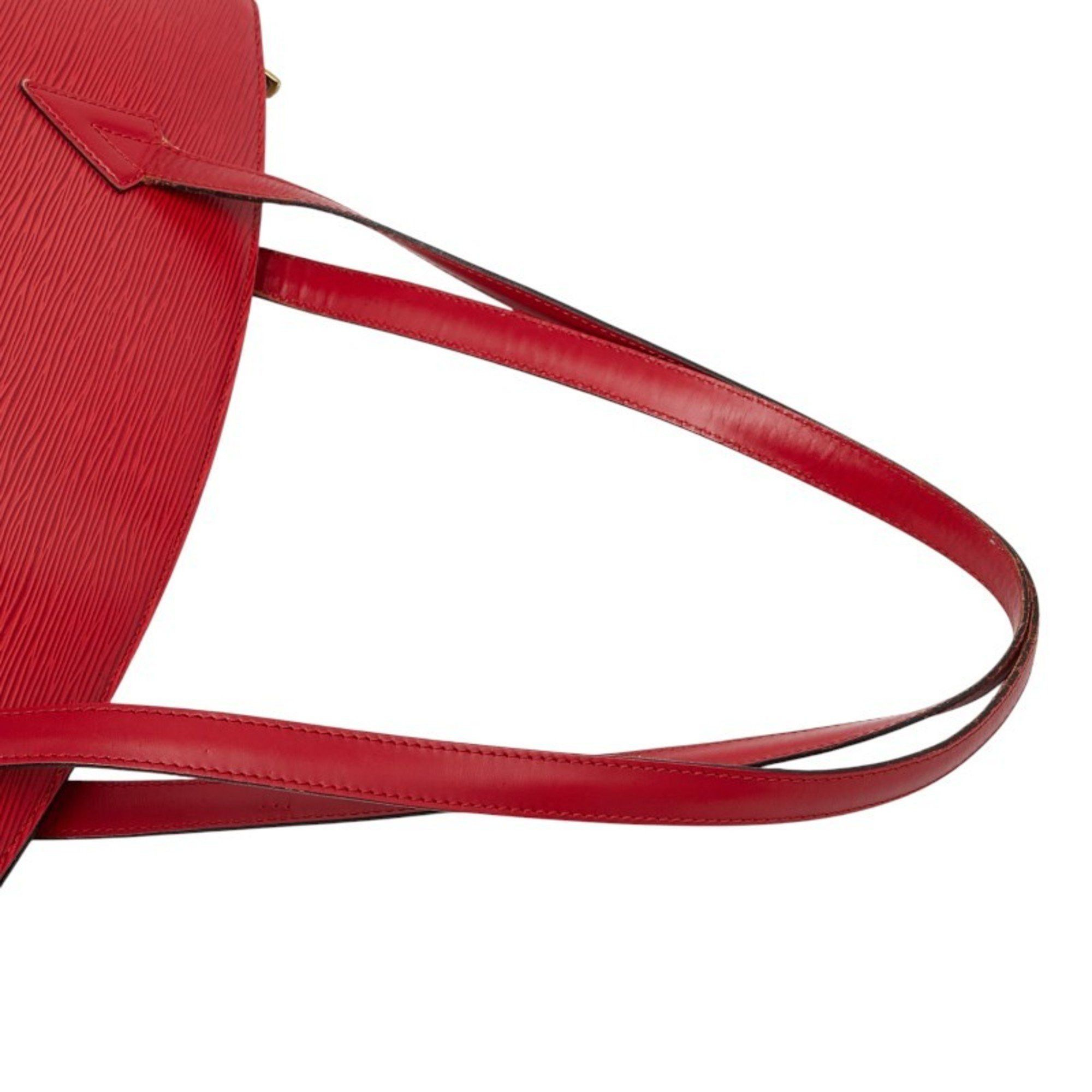 Louis Vuitton Louis Vuitton Epi Saint-Jacques Shopping Shoulder Bag/Tote Bag M52267 Castilian Red Leather Women's LOUIS VUITTON Size ONE SIZE - 9 Thumbnail