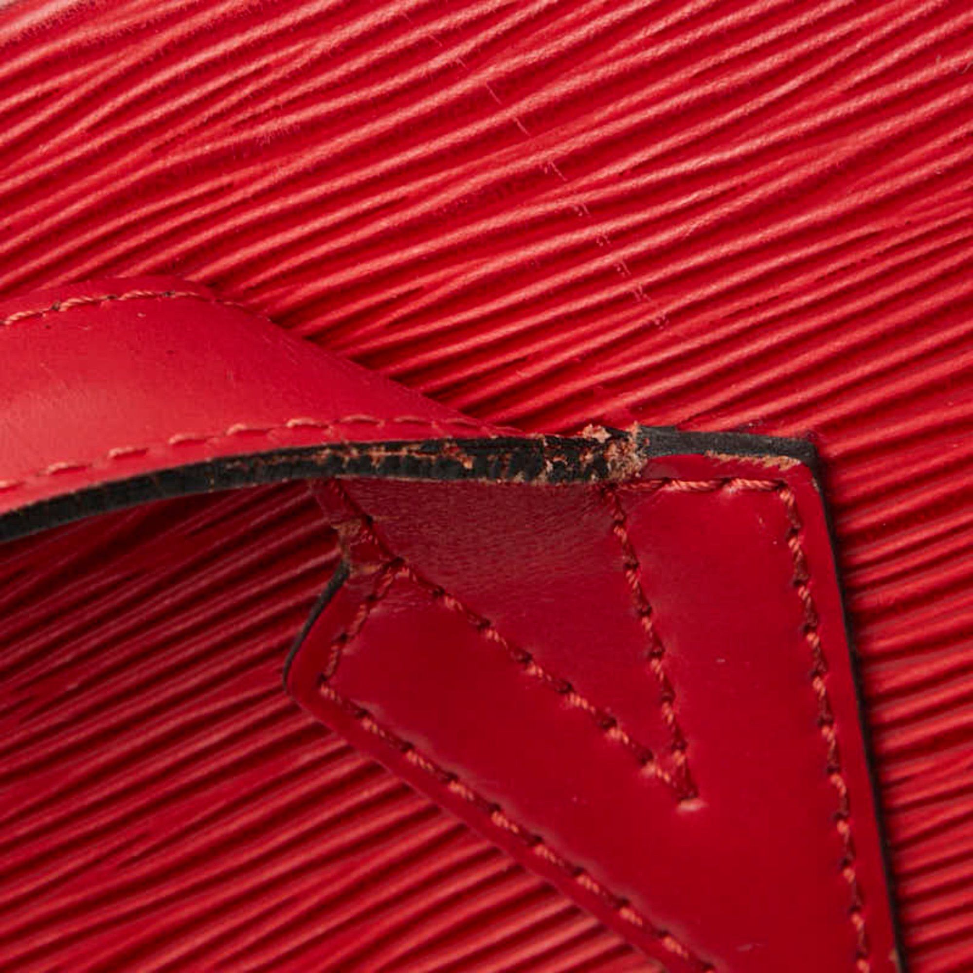 Louis Vuitton Louis Vuitton Epi Saint-Jacques Shopping Shoulder Bag/Tote Bag M52267 Castilian Red Leather Women's LOUIS VUITTON Size ONE SIZE - 12 Thumbnail