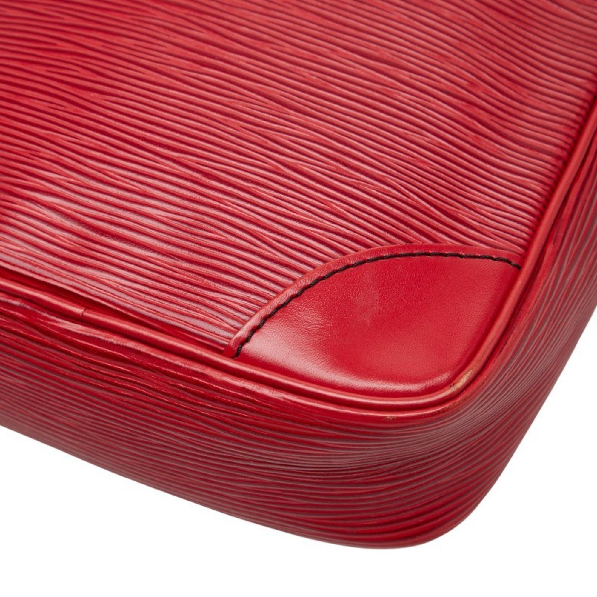 Louis Vuitton Louis Vuitton Epi Danube Shoulder Bag M45637 Castilian Red Leather Women's LOUIS VUITTON Size ONE SIZE - 6 Thumbnail