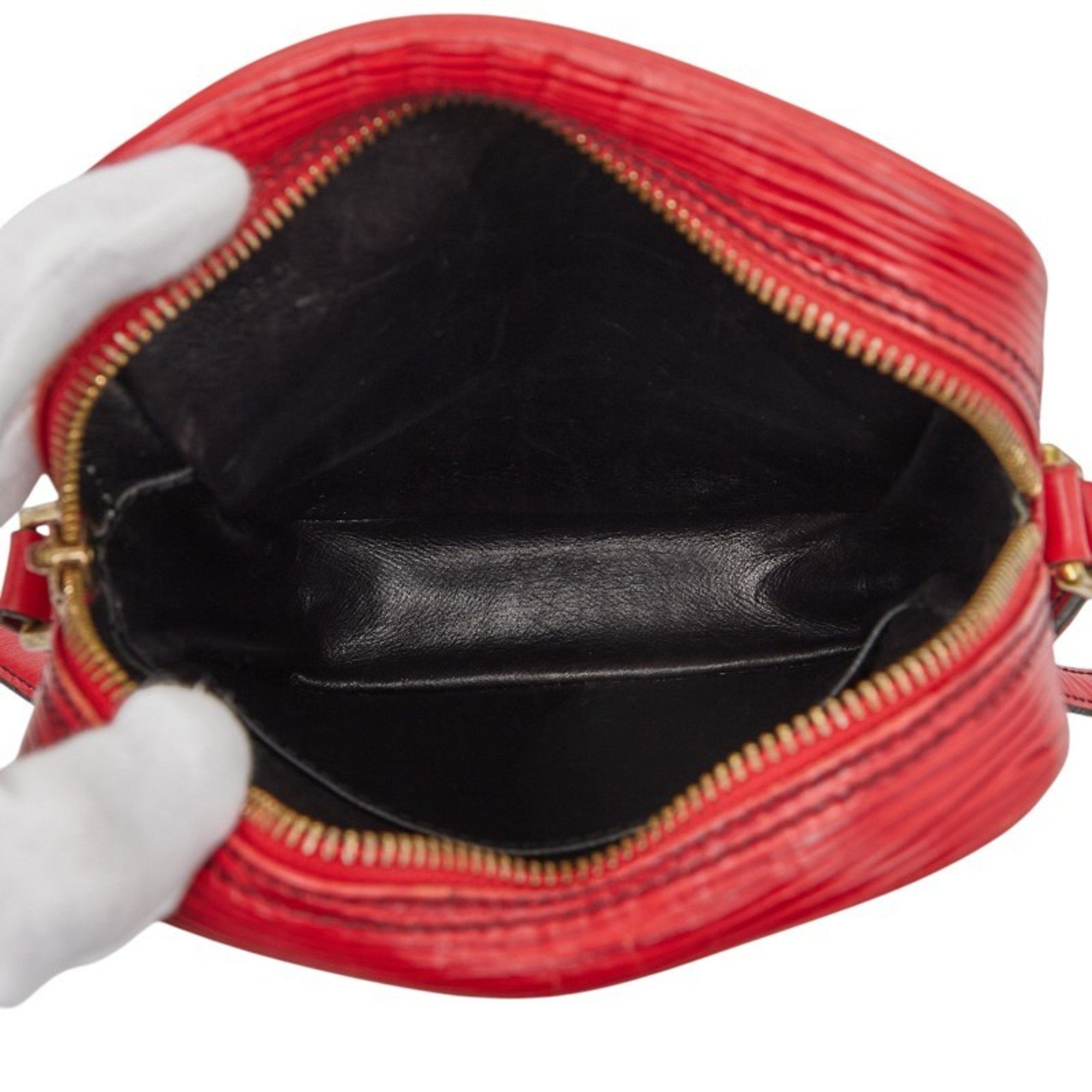Louis Vuitton Louis Vuitton Epi Danube Shoulder Bag M45637 Castilian Red Leather Women's LOUIS VUITTON Size ONE SIZE - 11 Thumbnail